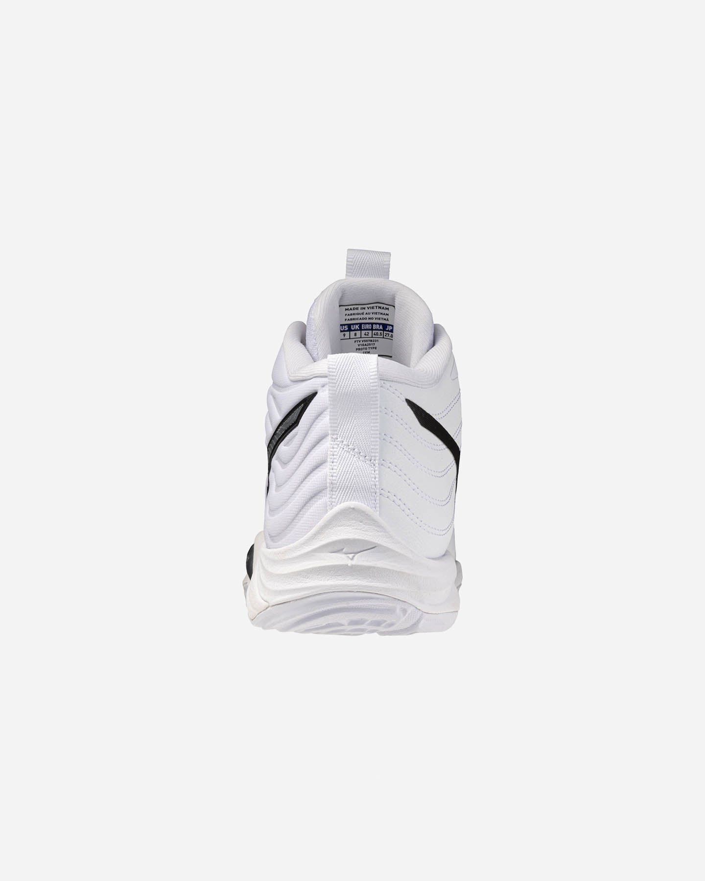 Scarpe volley MIZUNO WAVE MOMENTUM ELITE MID M - Bianco - 3 | Cisalfa Sport