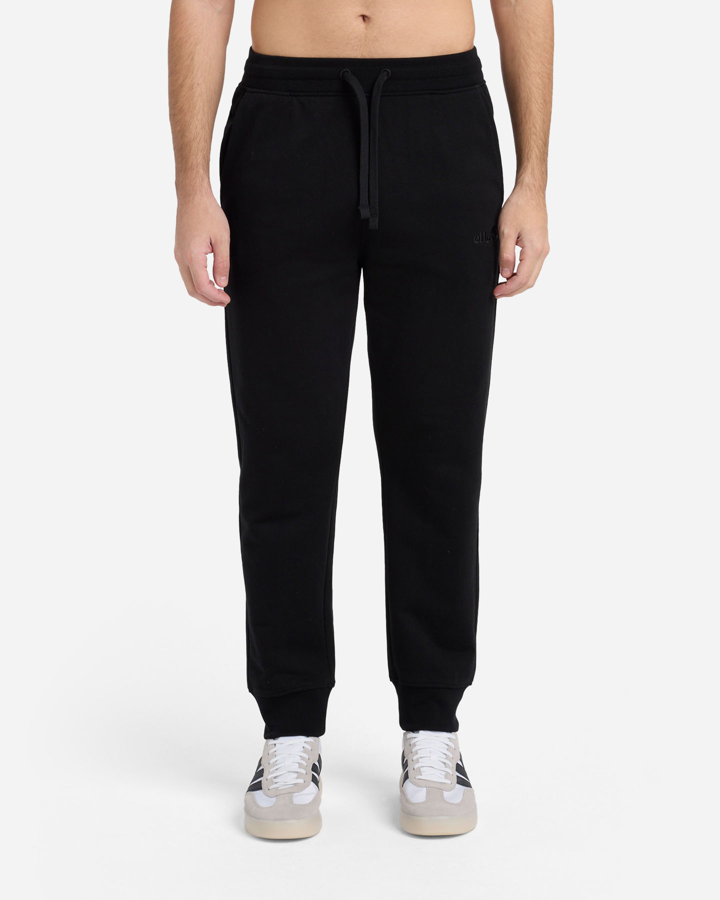 Pantalone ELLESSE TERRY CUFFS M - Nero - 1 | Cisalfa Sport