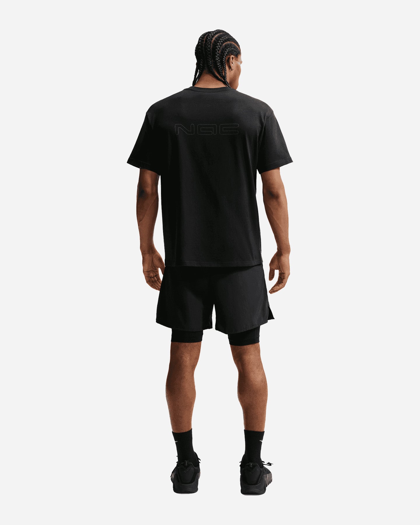 T-shirt training NIKE DRI THE NAC M - Nero - 2 | Cisalfa Sport
