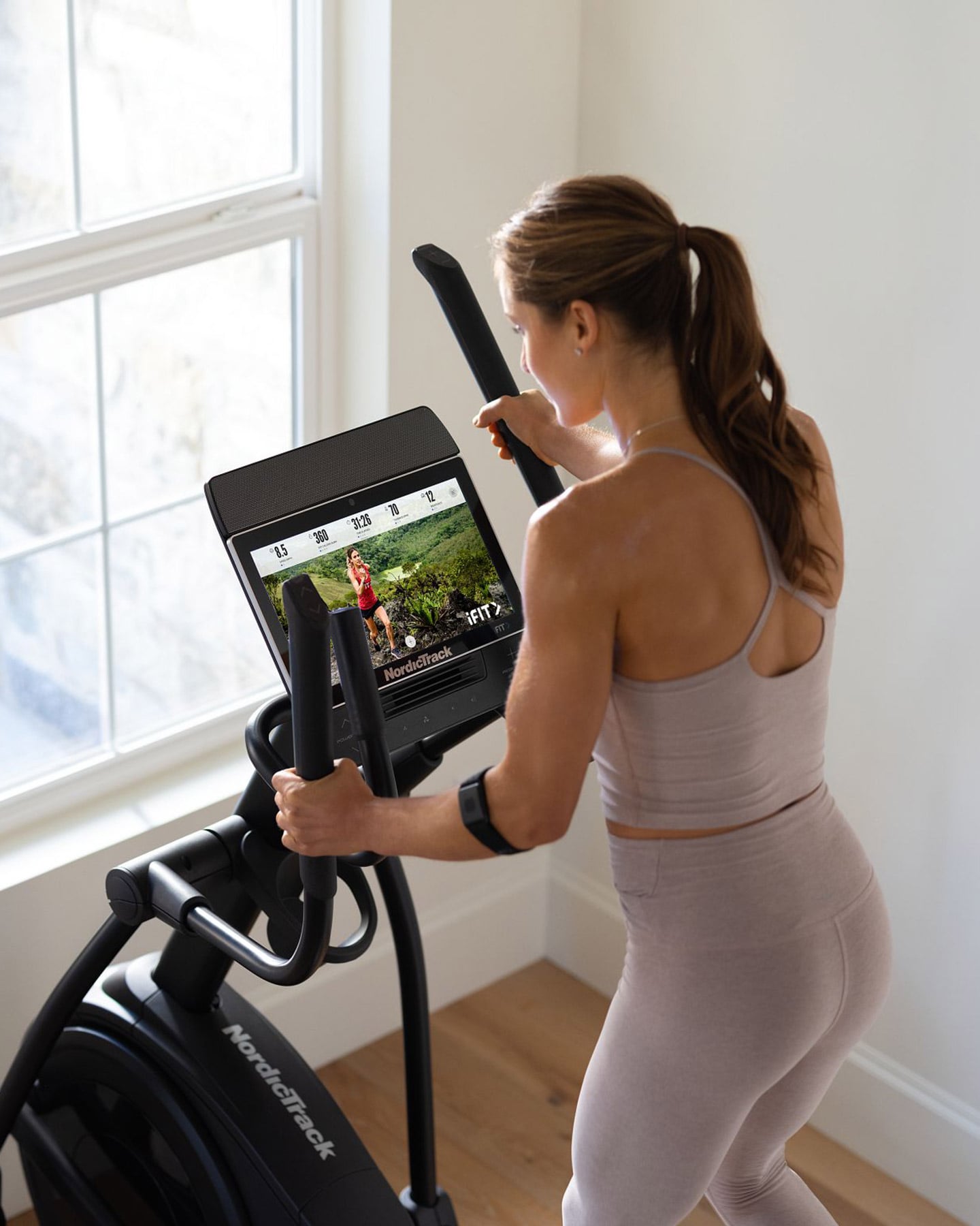 Ellittica NORDICTRACK AIRGLIDE 14I - Nero - 4 | Cisalfa Sport