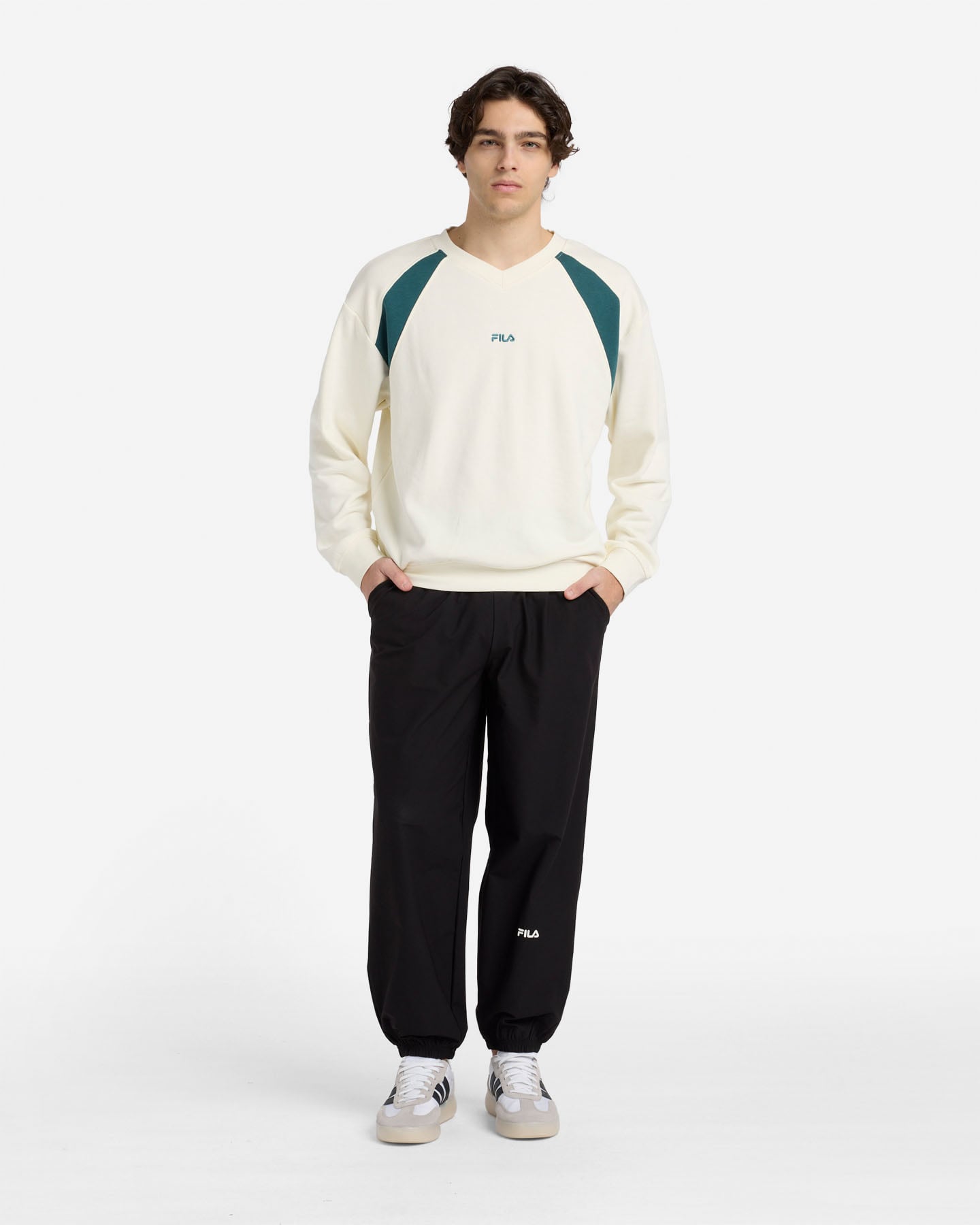Felpa FILA ATHLETIC DYNAMISM M - Bianco - 4 | Cisalfa Sport