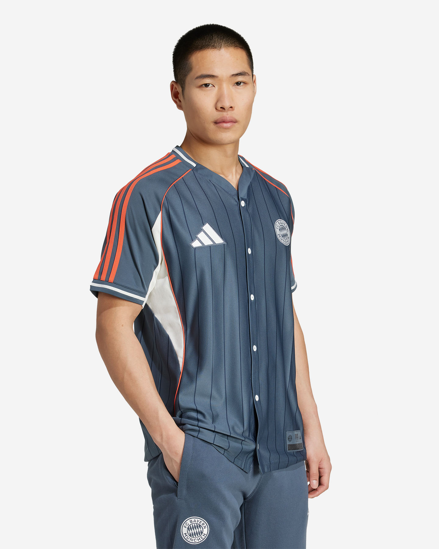 T-shirt ADIDAS FC BAYERN US M - Grigio - 3 | Cisalfa Sport