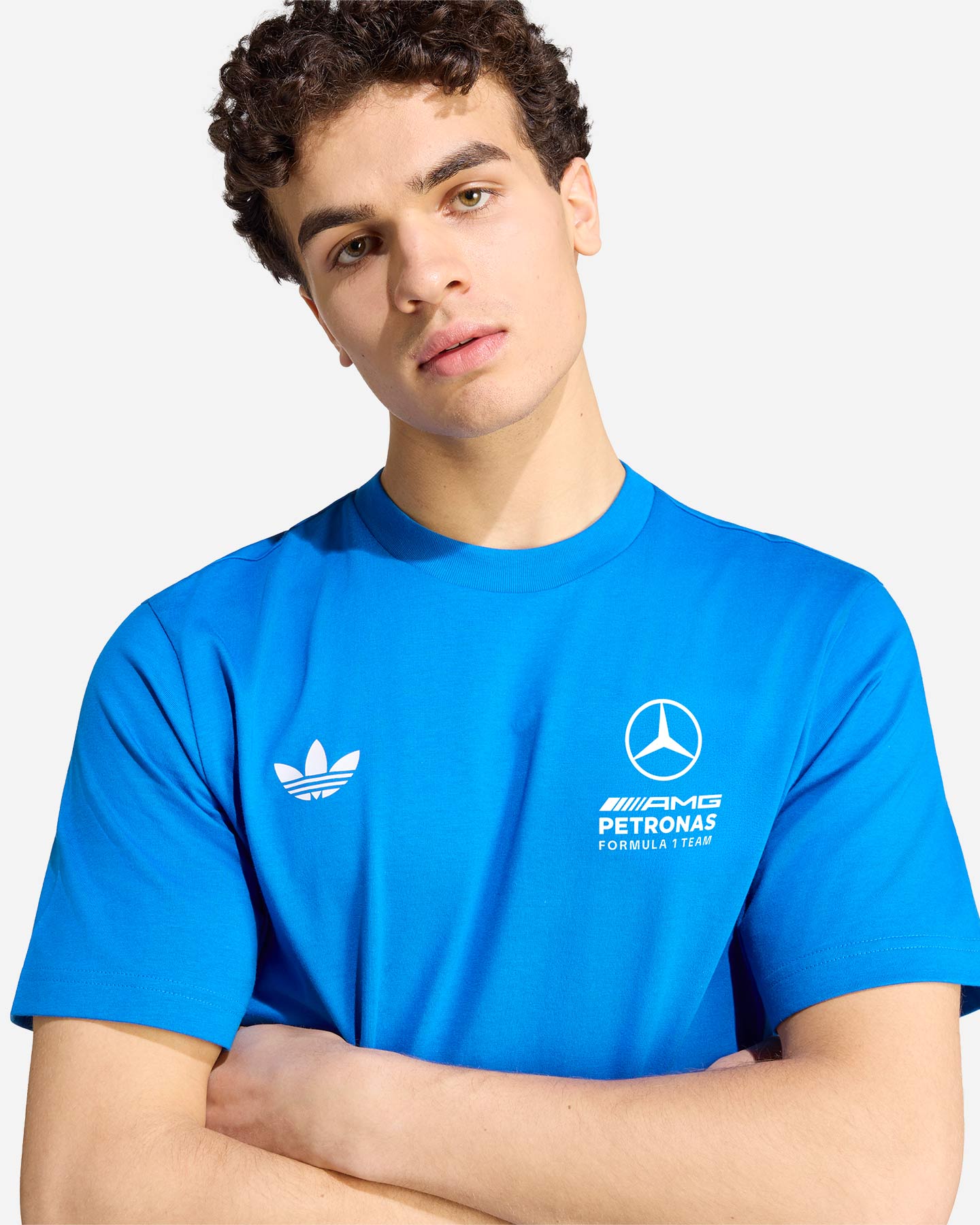 T-shirt ADIDAS ORIGINALS MERCEDES M - Blu - 4 | Cisalfa Sport