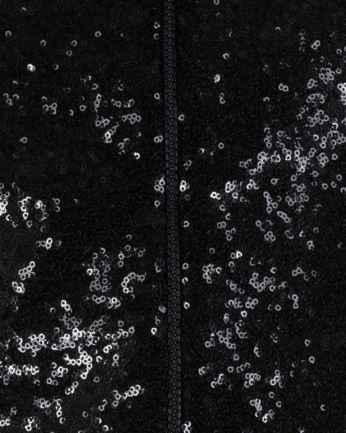 Felpa FREDDY BOMBER PAILLETTES JR - Nero - 2 | Cisalfa Sport