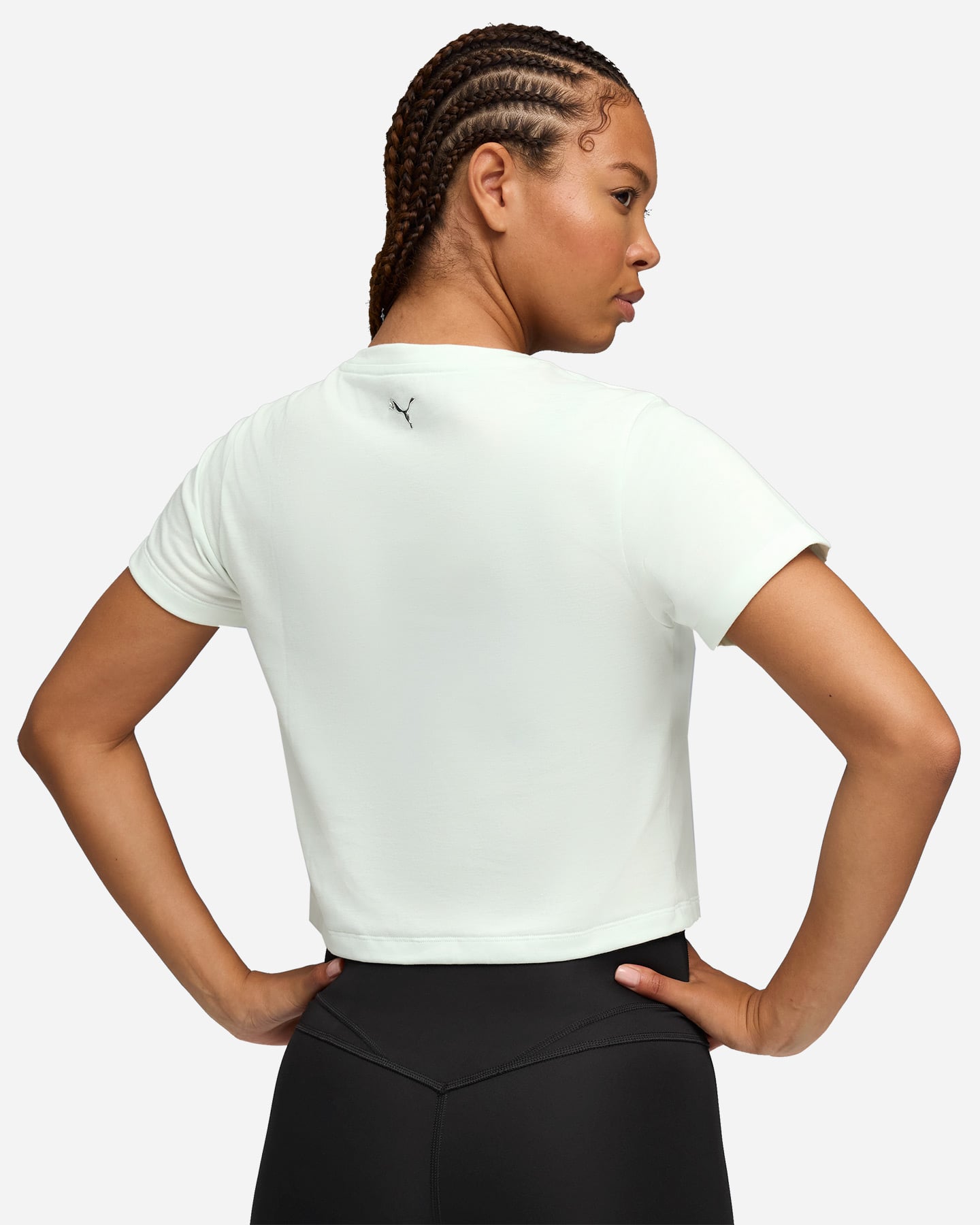 T-shirt training PUMA CROP CONCEPT W - Verde - 3 | Cisalfa Sport