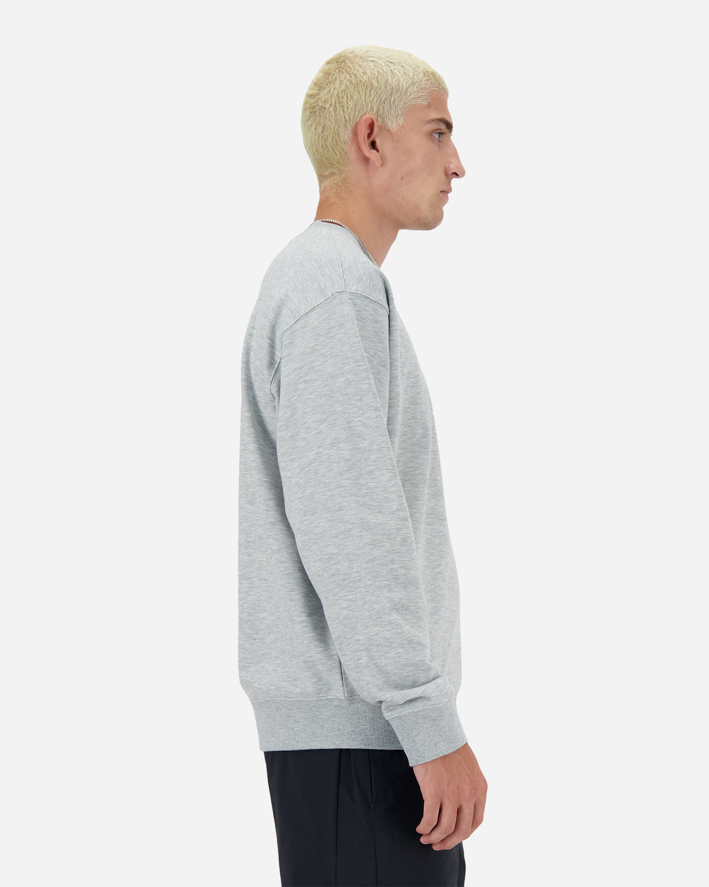 Felpa NEW BALANCE CREW M - Grigio - 1 | Cisalfa Sport
