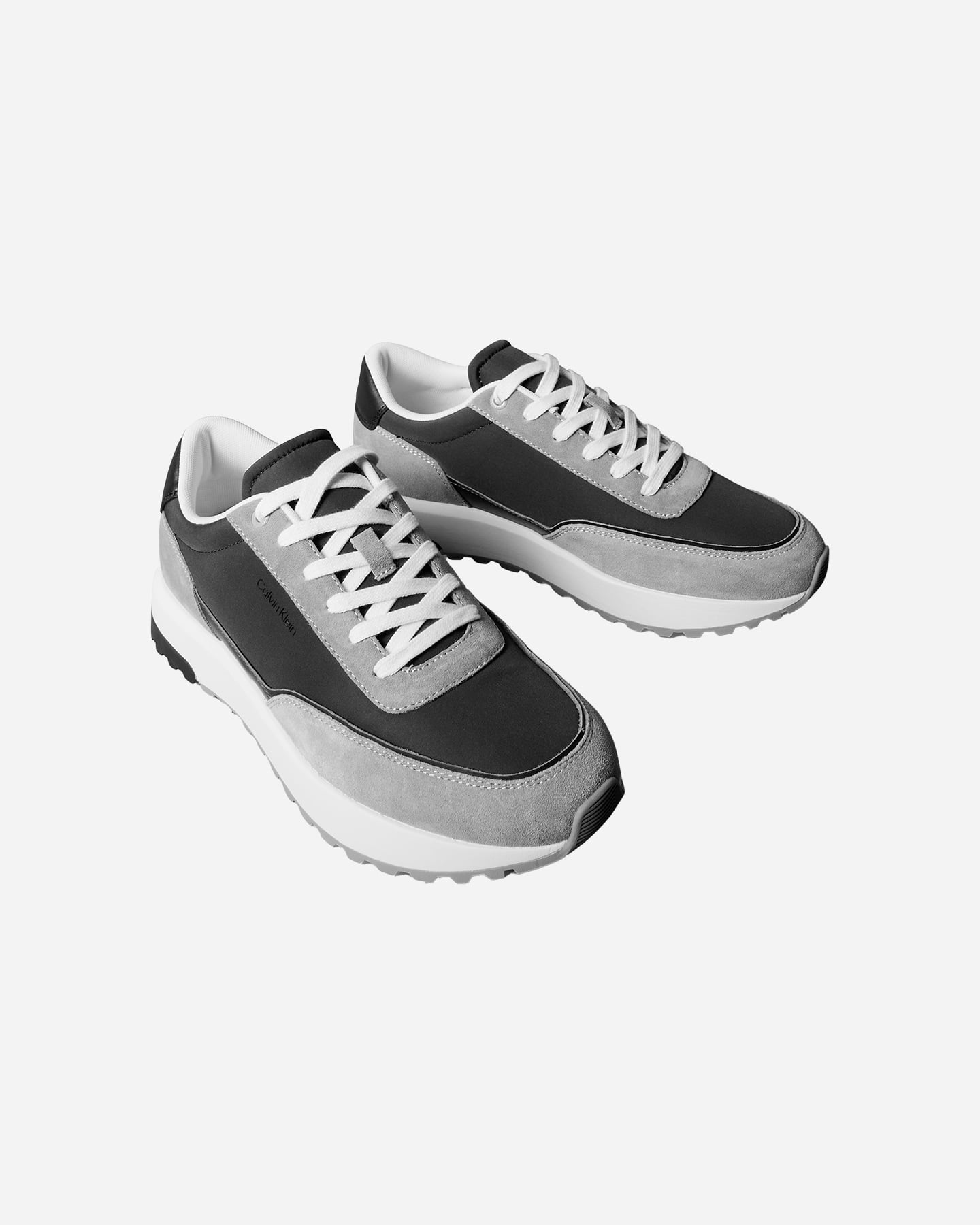 Scarpe sneakers CALVIN KLEIN JEANS LOW TOP LACE UP REPREVE MIX M - Beige - 1 | Cisalfa Sport