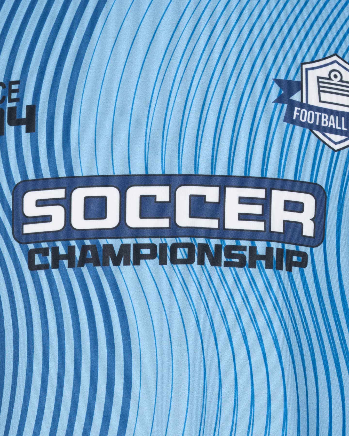 T-shirt ADMIRAL SOCCER CLUB JR - Azzurro - 4 | Cisalfa Sport