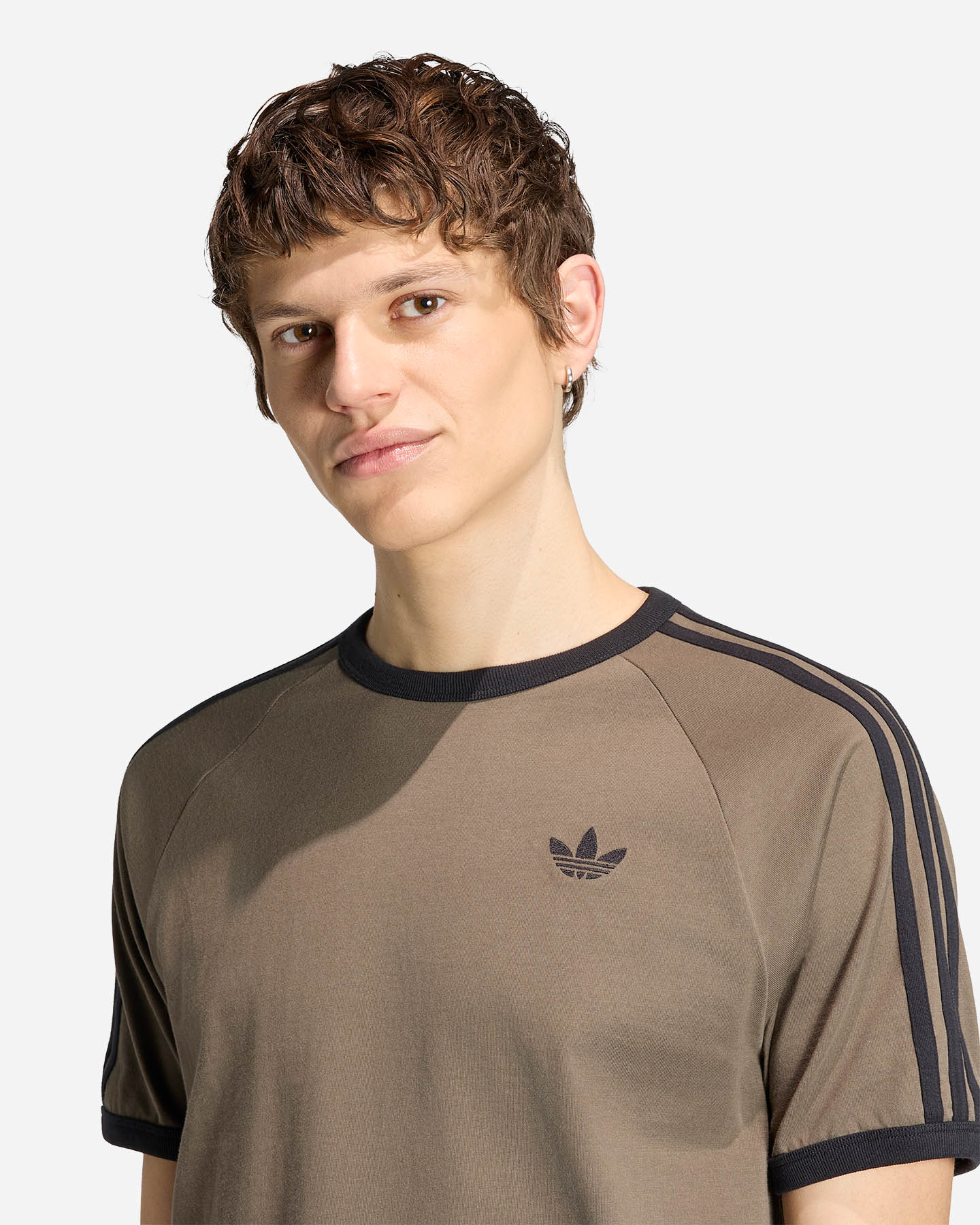 T-shirt ADIDAS ORIGINALS 3STRIPES M - Verde - 4 | Cisalfa Sport