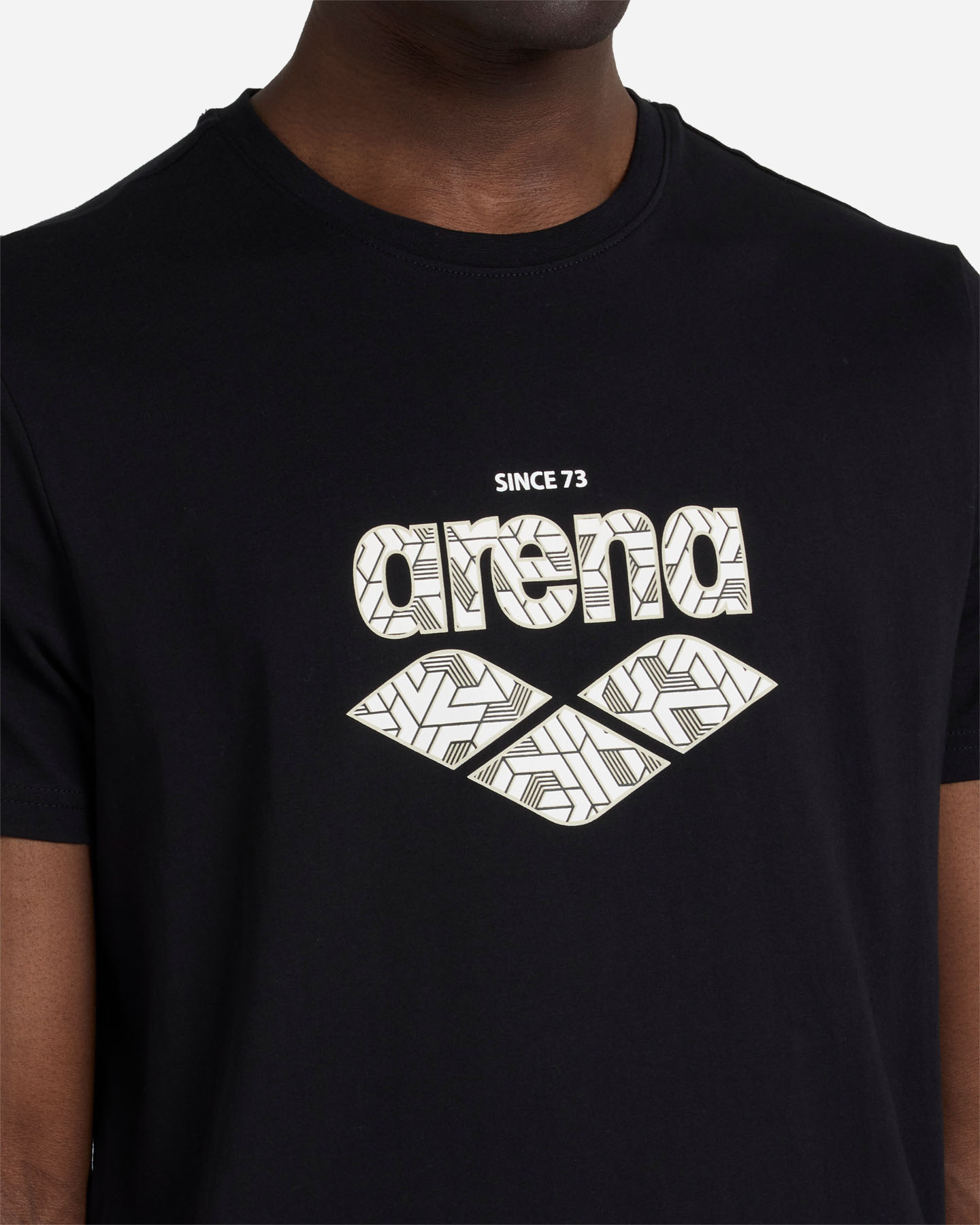 T-shirt ARENA ATHLETIC ESSENTIAL M - Nero - 5 | Cisalfa Sport