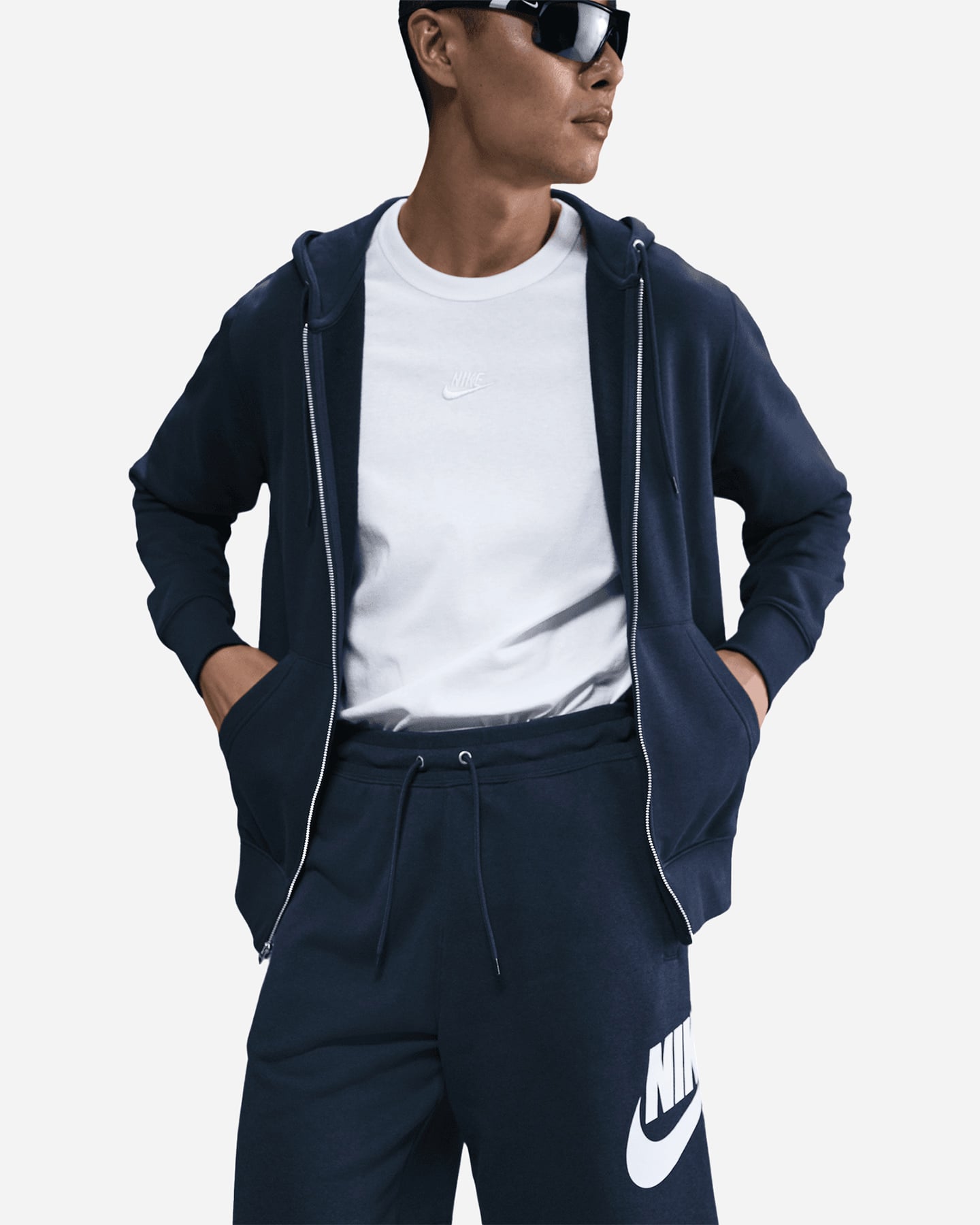 Pantaloncini NIKE ALUMNI BIG LOGO M - Blu Navy - 5 | Cisalfa Sport