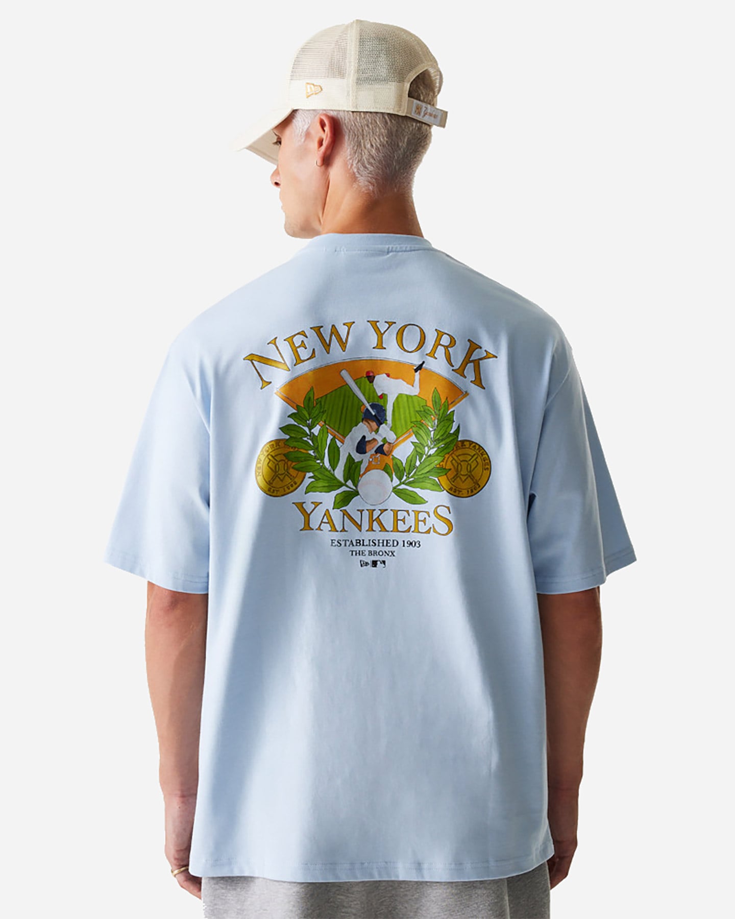 T-shirt NEW ERA MLB NEW YORK YANKEES M - Azzurro - 1 | Cisalfa Sport