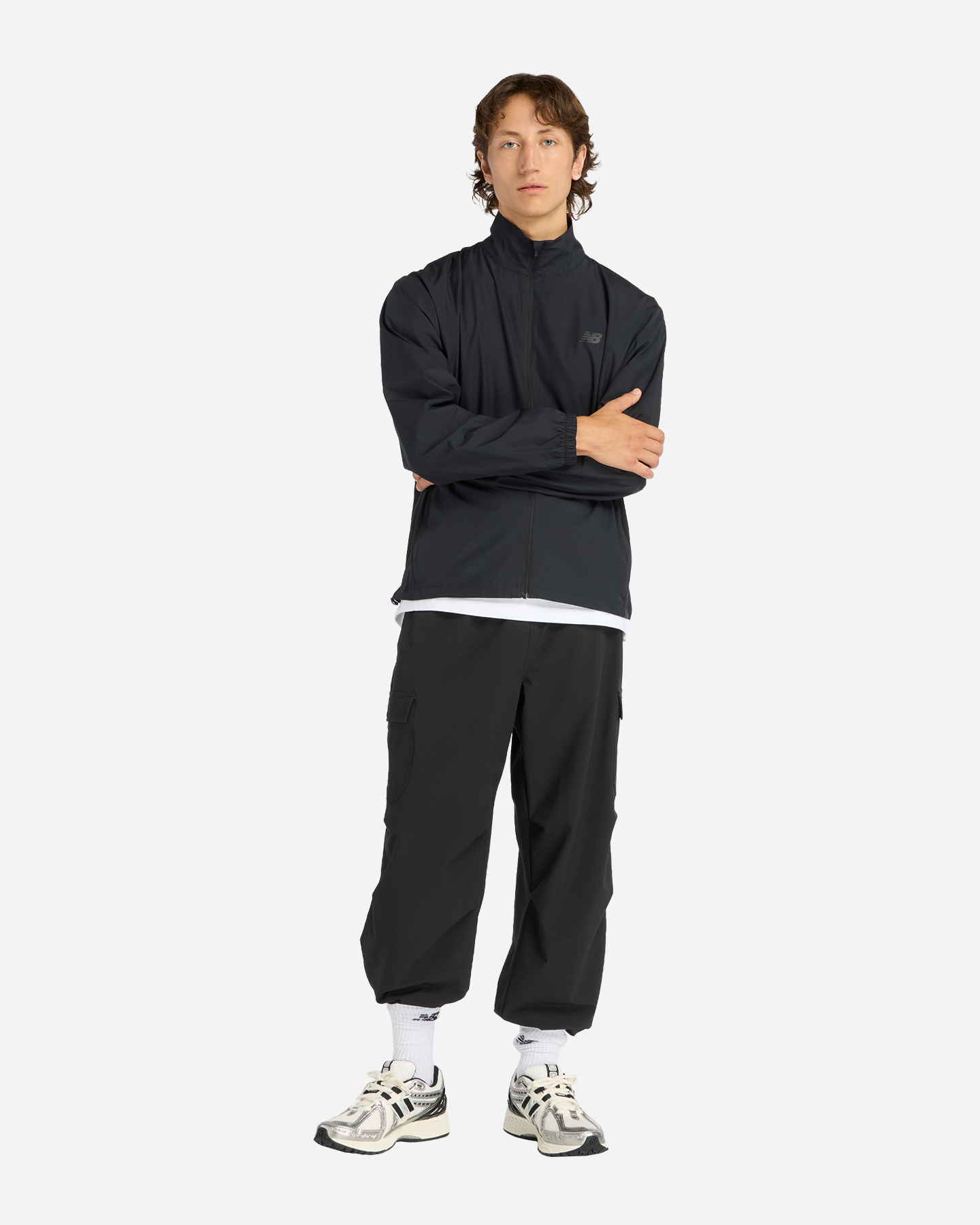 Giacca running NEW BALANCE FAST DAY PACKABLE M - Nero - 3 | Cisalfa Sport