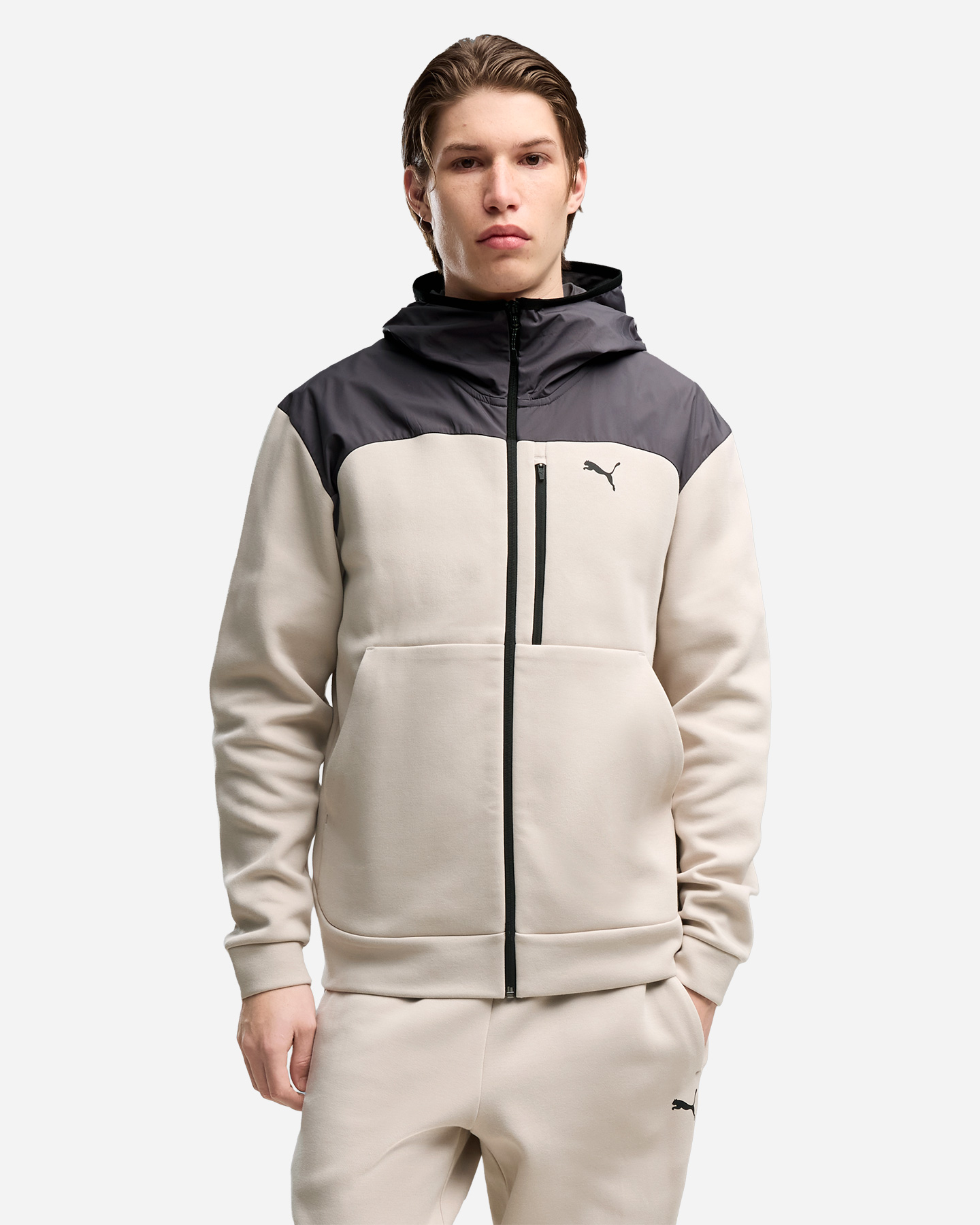 Felpa PUMA TECH M - Bianco - 2 | Cisalfa Sport