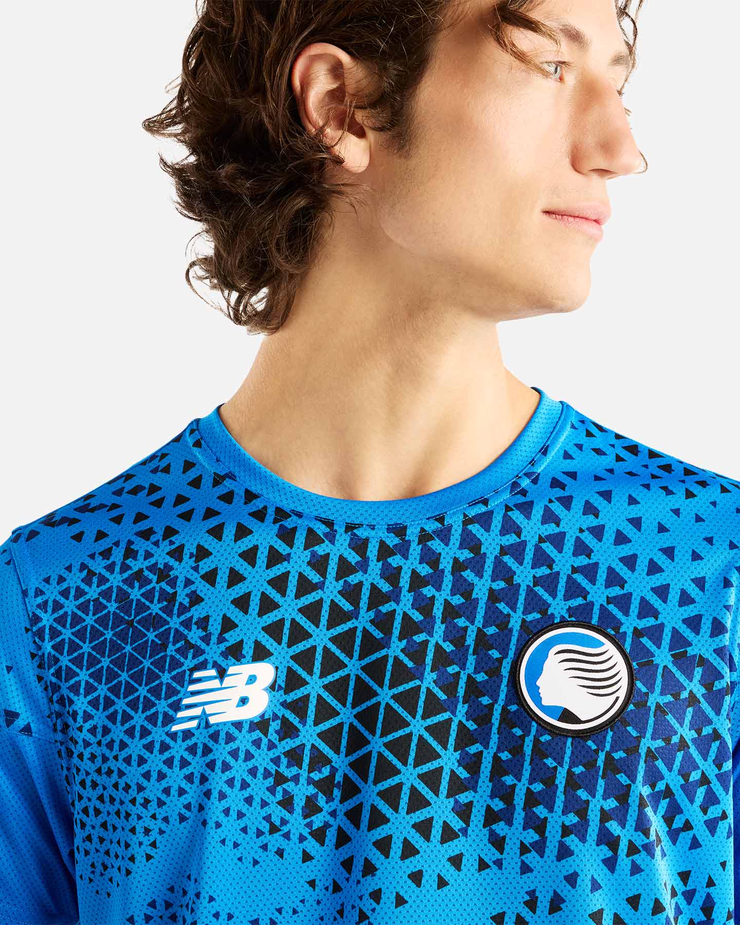 Maglia calcio ufficiale NEW BALANCE ATALANTA HOME PREMATCH 26-27 M - Color mix - 3 | Cisalfa Sport