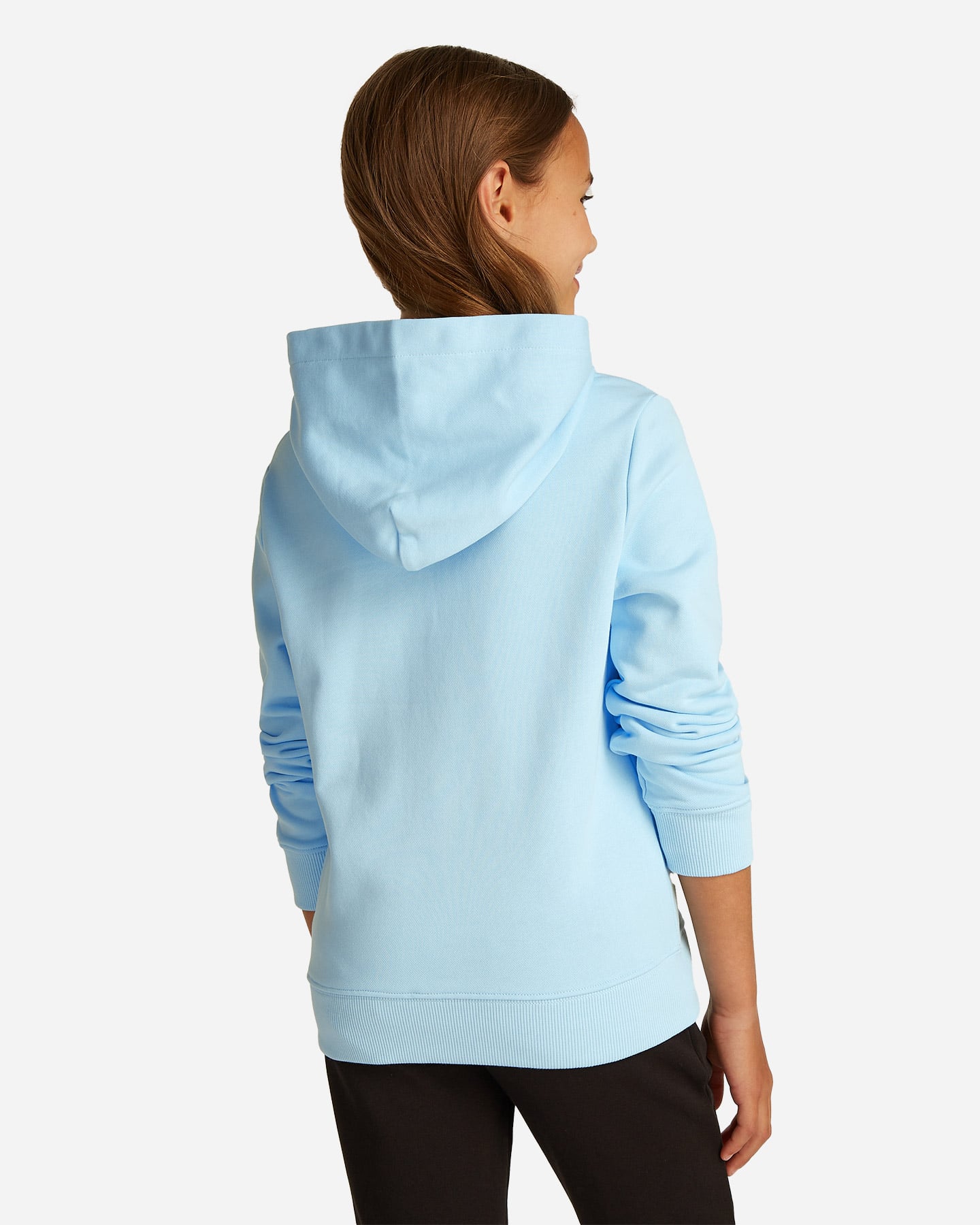 Felpa CALVIN KLEIN JEANS LINE LOGO JR - Azzurro - 3 | Cisalfa Sport