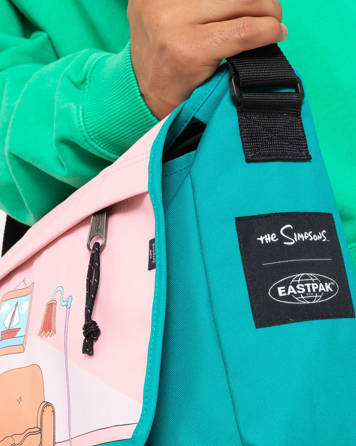 Tracolla EASTPAK DELEGATE+ THE SIMPSONS SOFA  - Color mix - 5 | Cisalfa Sport