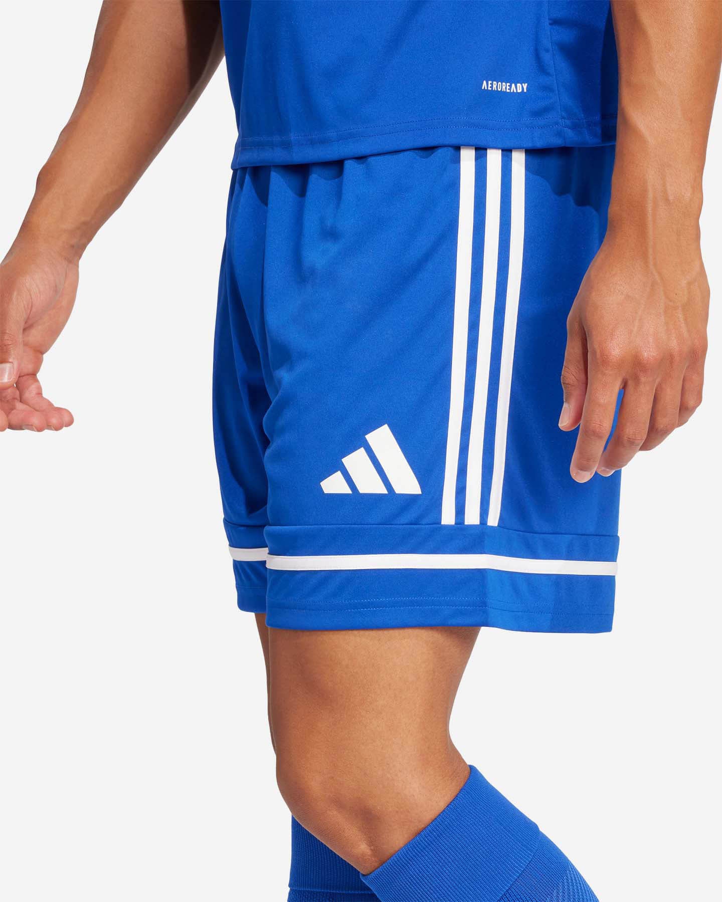 Pantaloncini calcio ADIDAS SQUADRA 25 M - Blu royal - 4 | Cisalfa Sport