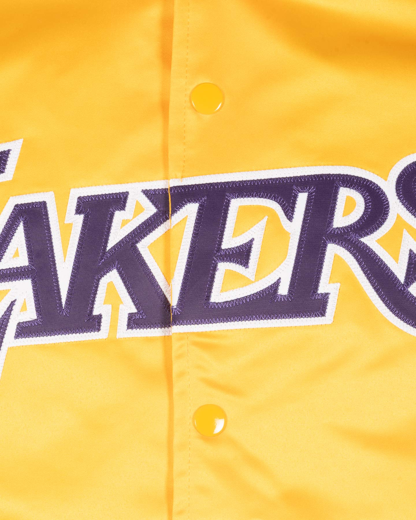 Giacca nba MITCHELL&NESS DOUBLE LW SATIN LOGO LAKERS M - Nero - 2 | Cisalfa Sport
