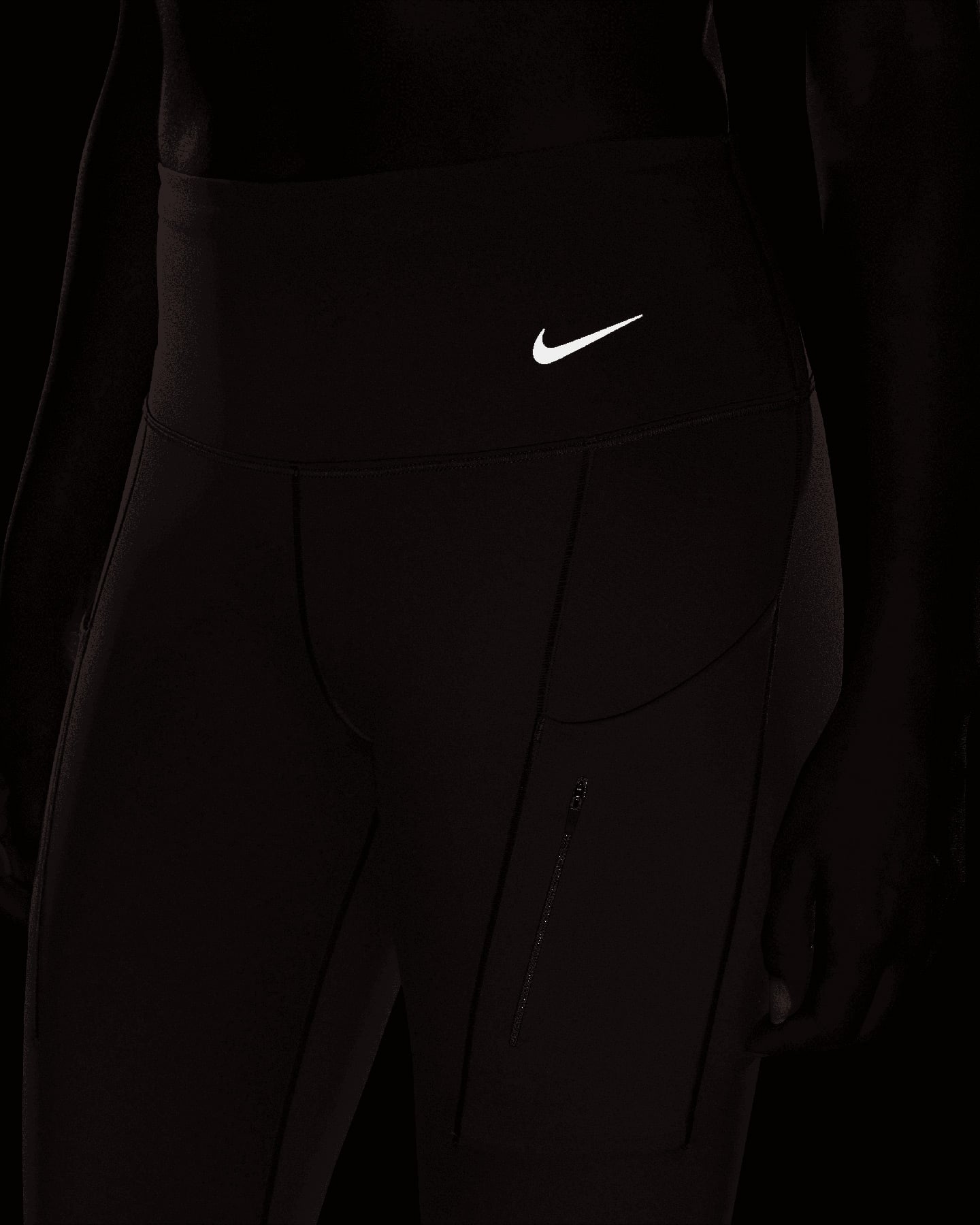 Leggings NIKE GO 7/8 W - Marrone - 5 | Cisalfa Sport