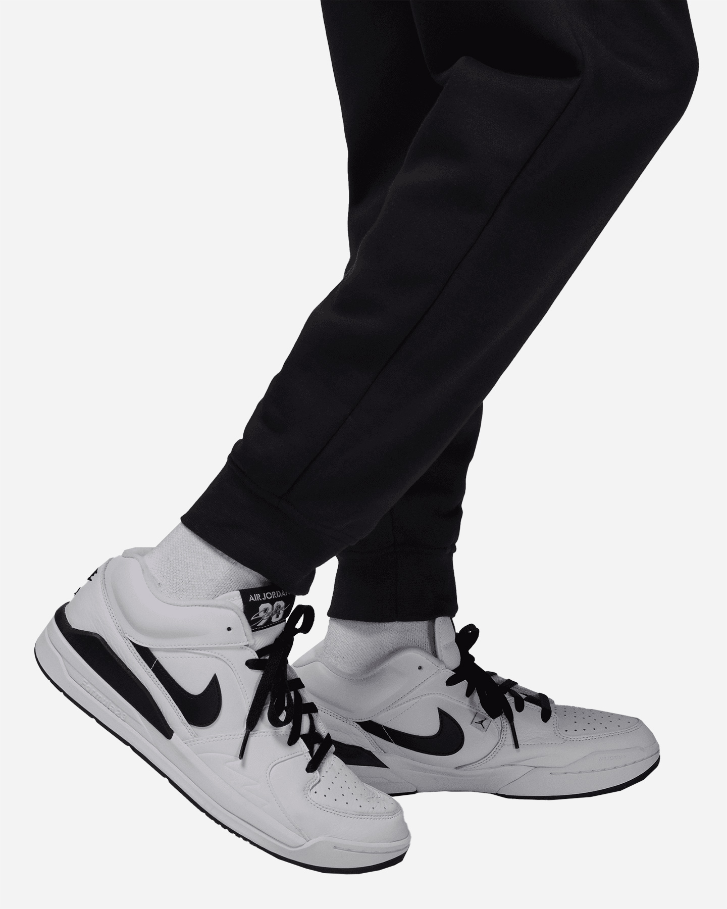 Pantalone NIKE FLC BROOKLYN JORDAN M - Nero - 5 | Cisalfa Sport