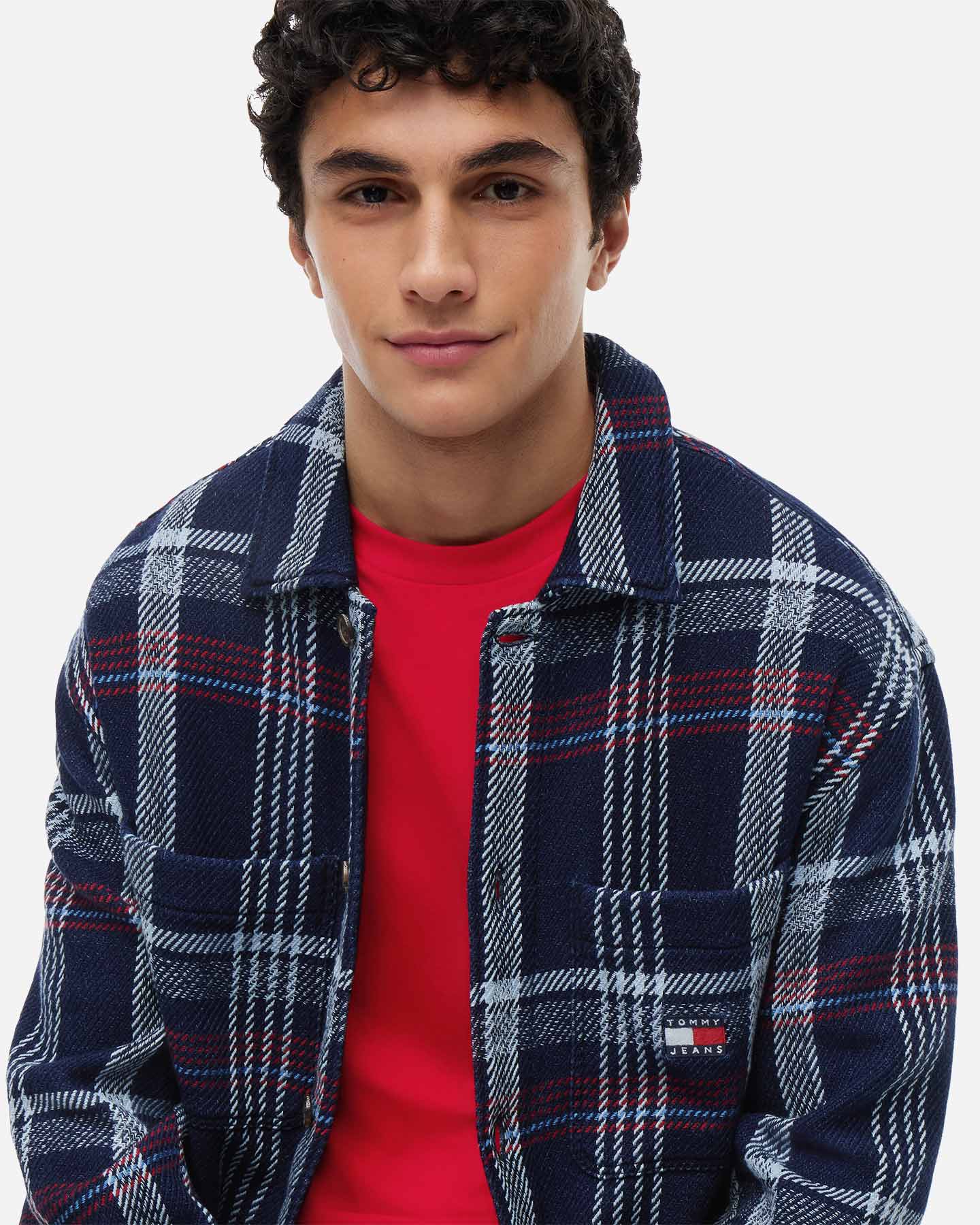 Camicia TOMMY HILFIGER CHECK M - Blu - 4 | Cisalfa Sport