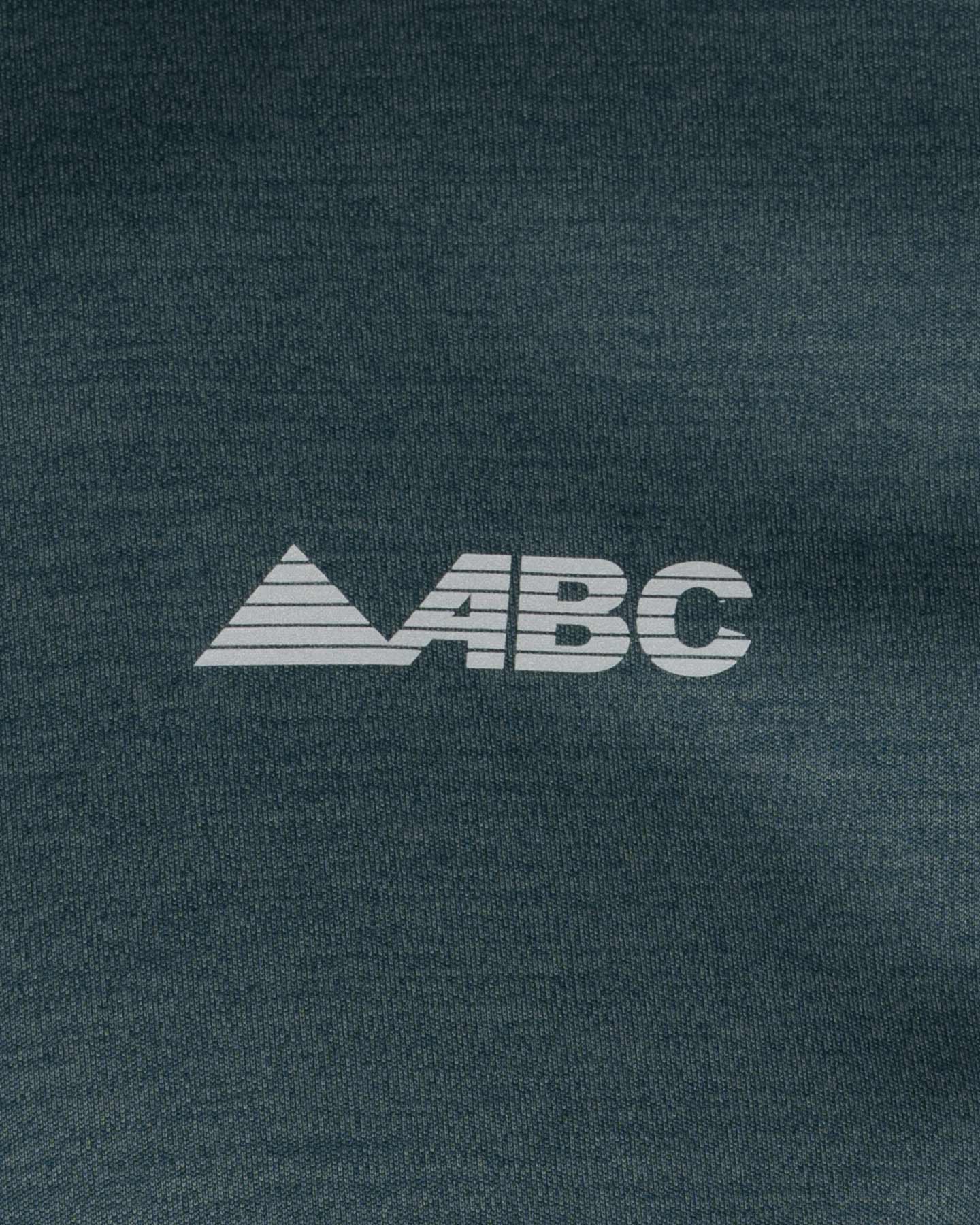 T-shirt running ABC ESSENTIAL M - Verde - 4 | Cisalfa Sport