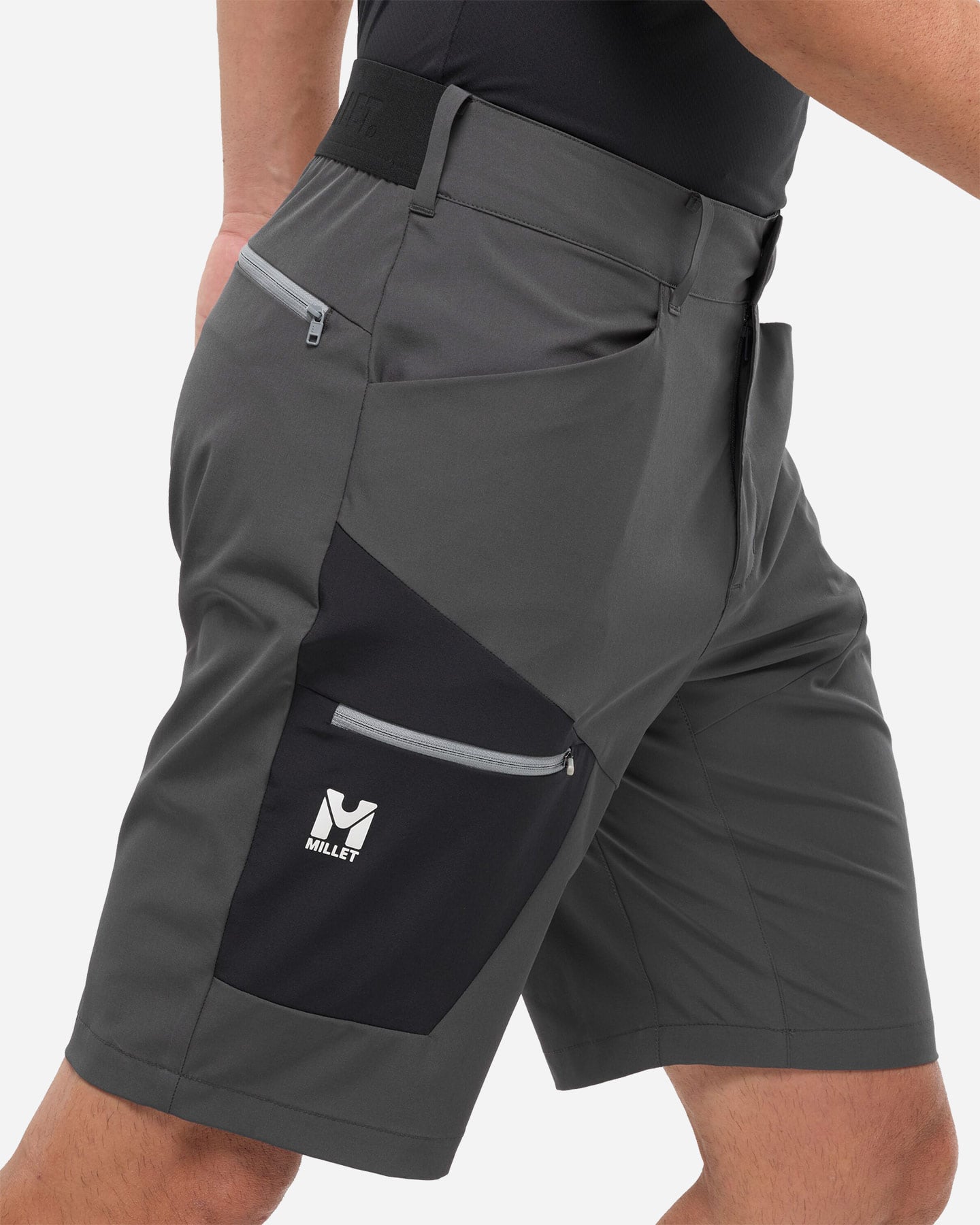 Pantaloncini MILLET WANAKA III M - Grigio - 5 | Cisalfa Sport