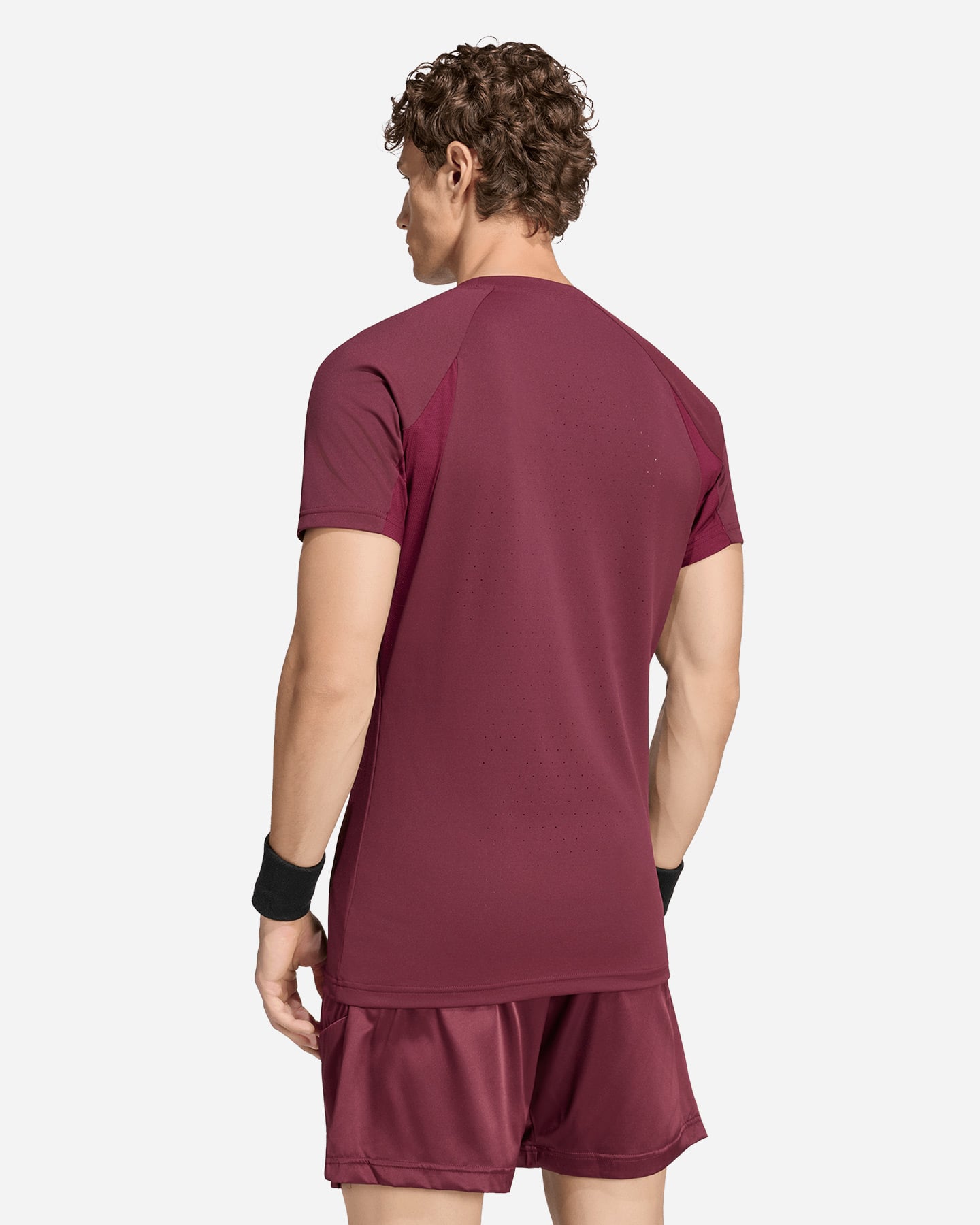 T-shirt tennis ADIDAS PRO M - Marrone - 2 | Cisalfa Sport