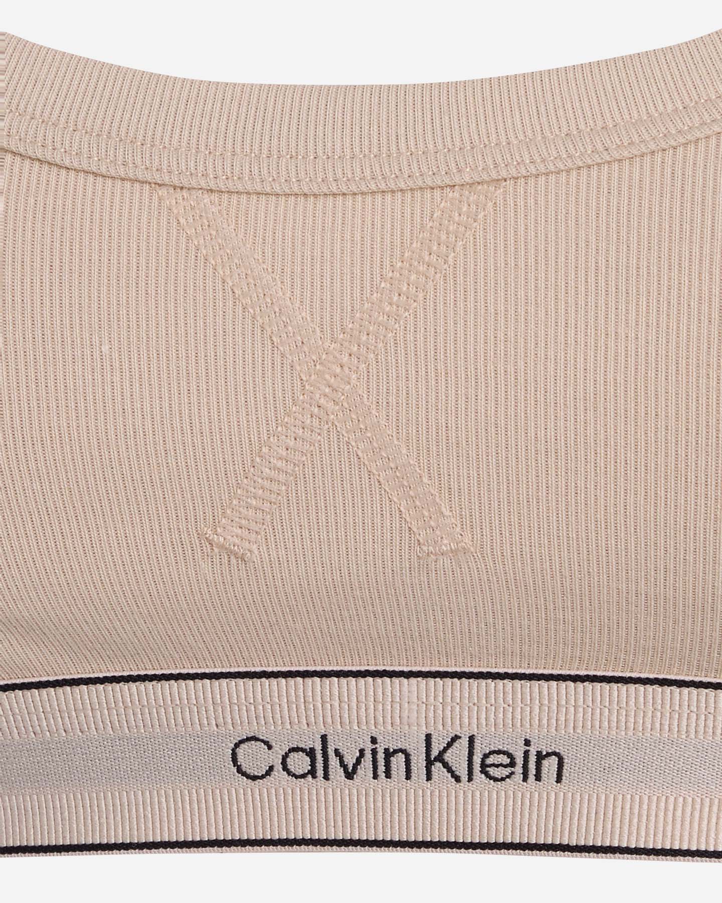 Reggiseno CALVIN KLEIN UNDERWEAR BRALETTE UNLINED W - Bianco - 2 | Cisalfa Sport
