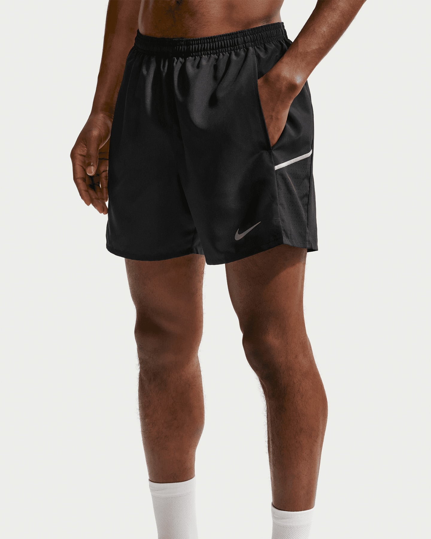 Short running NIKE MILER M - Nero - 3 | Cisalfa Sport