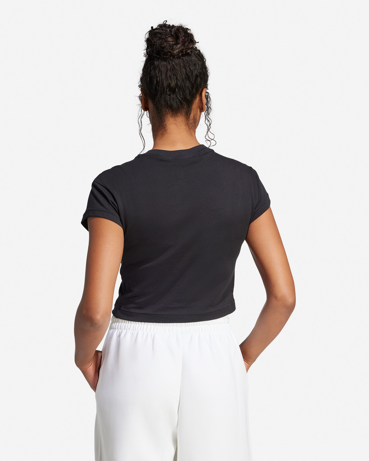 T-shirt ADIDAS CROP W - Nero - 2 | Cisalfa Sport