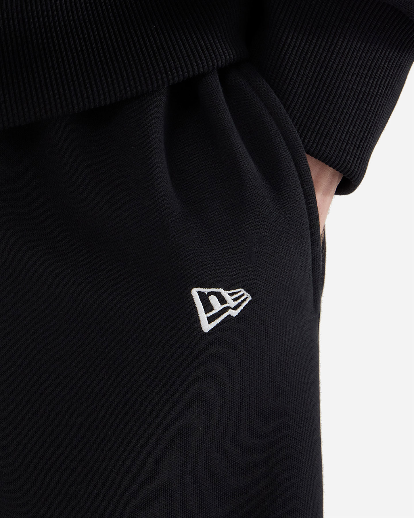Pantalone NEW ERA BASIC M - Nero - 4 | Cisalfa Sport