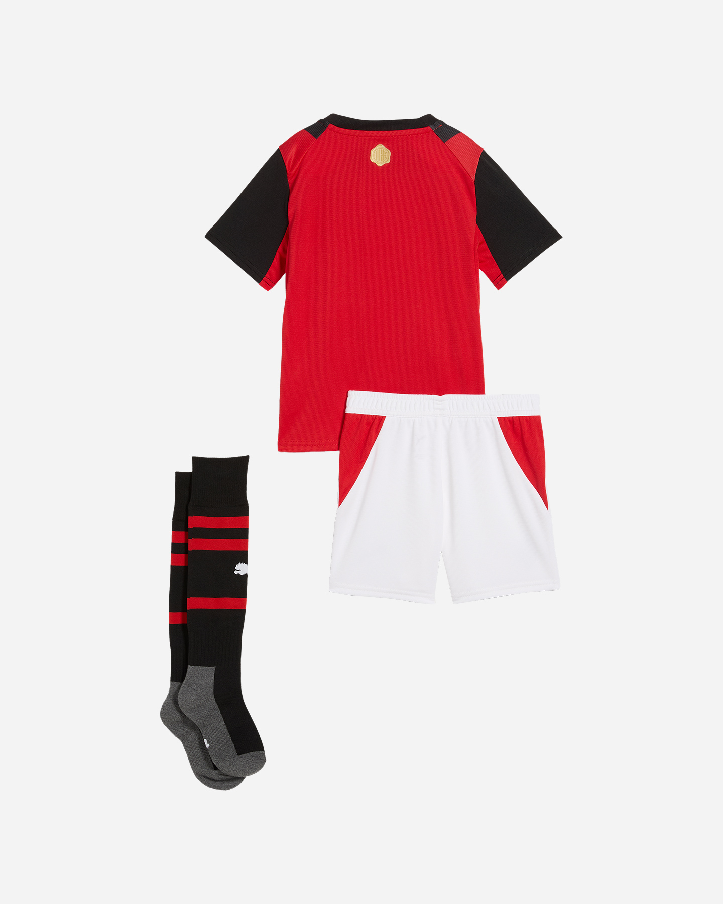 Abbigliamento calcio ufficiale PUMA MINIKIT ACM MILAN HOME 26-27 JR - 1 | Cisalfa Sport