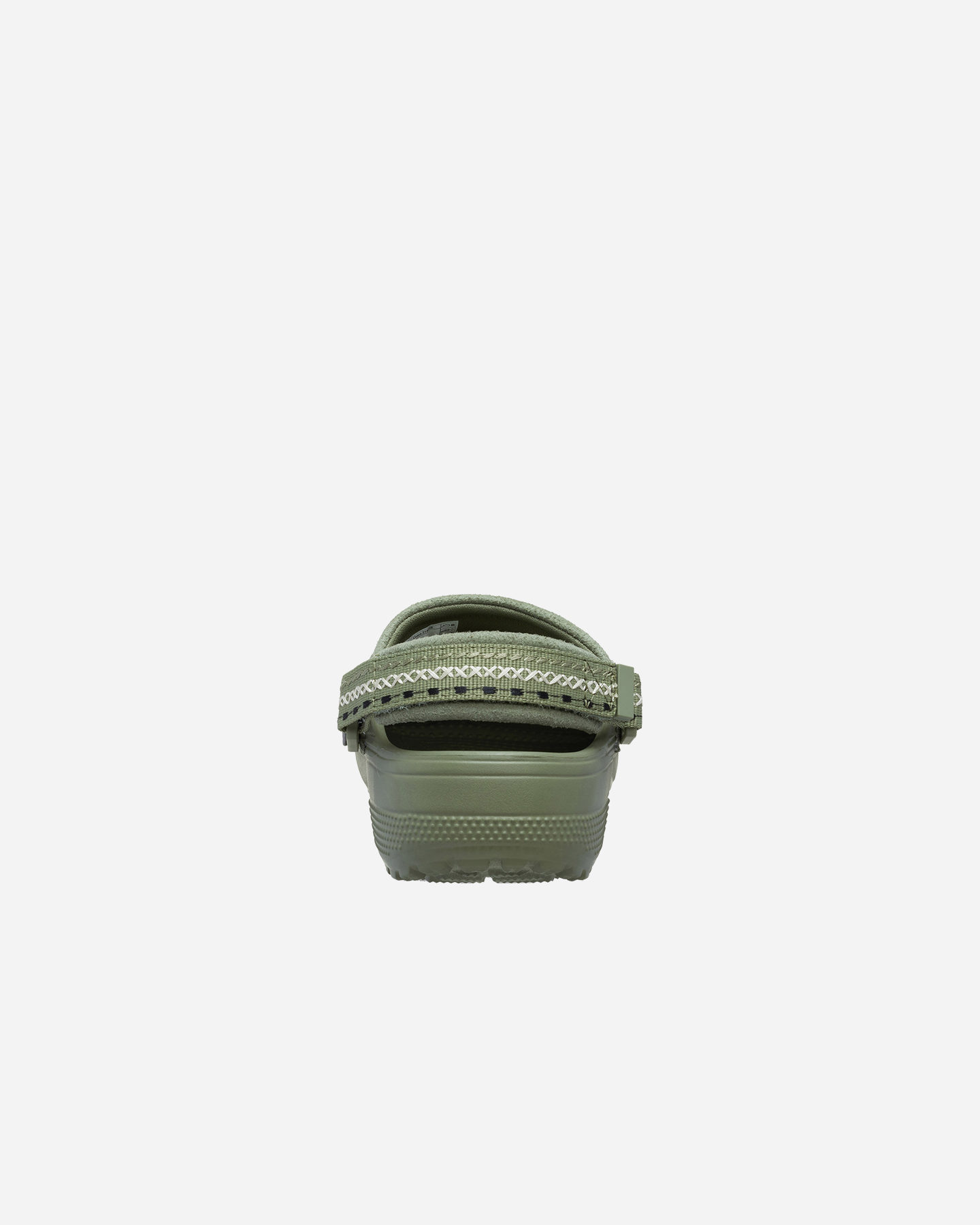 Sandali CROCS CLASSIC CRAFTED VEGAN SUEDE STITCH W - Verde - 4 | Cisalfa Sport