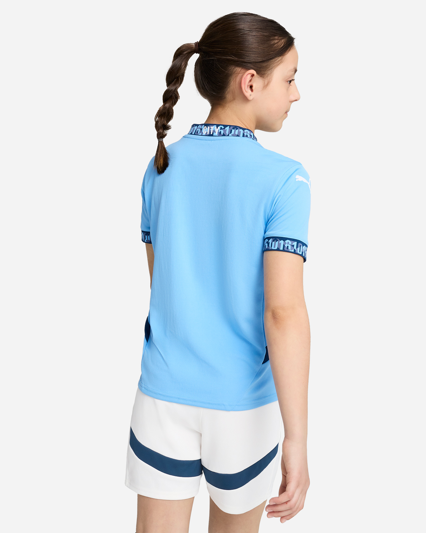 Maglia calcio ufficiale PUMA MANCHESTER CITY HOME REPLICA 24-25 JR - Azzurro - 4 | Cisalfa Sport