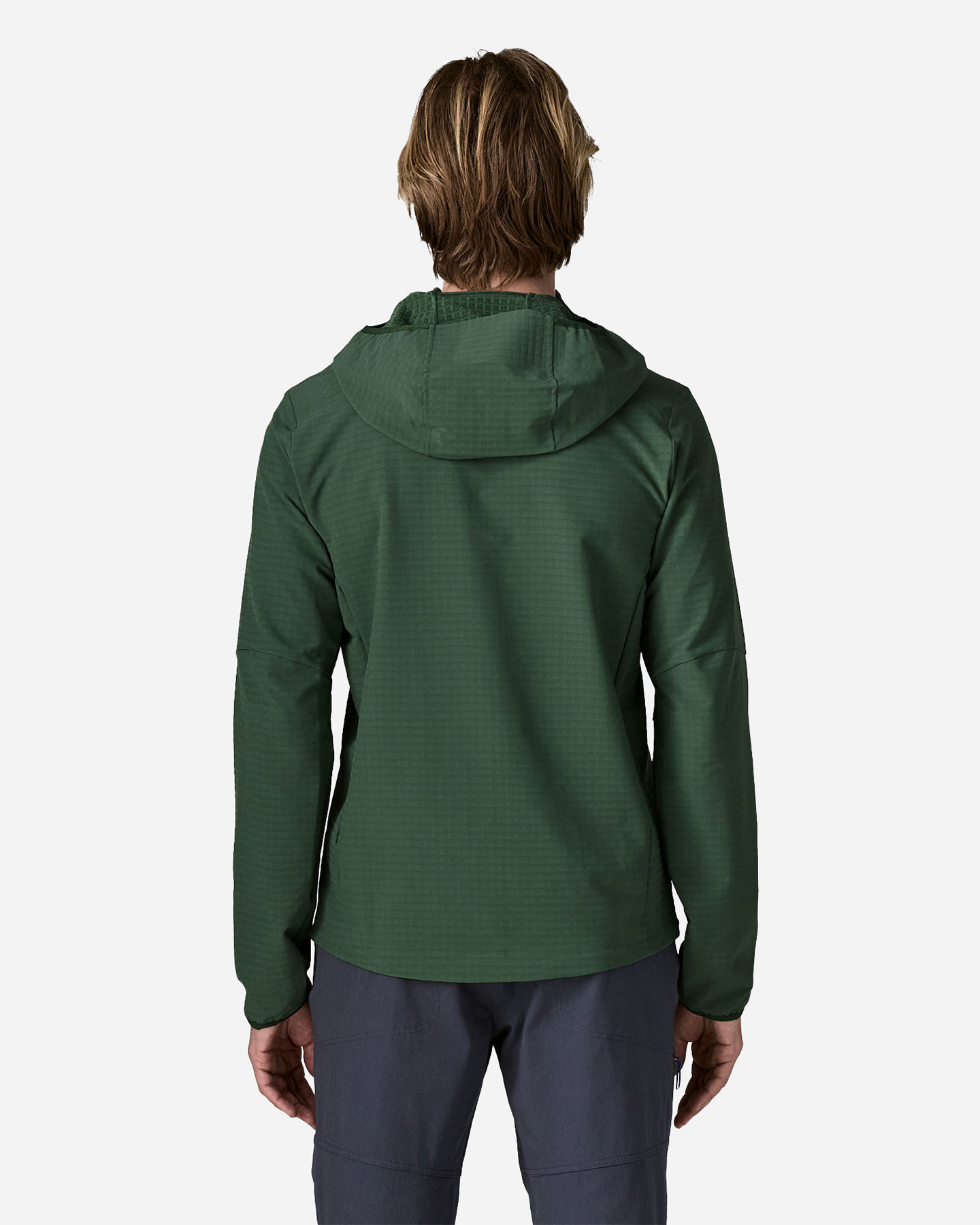Pile PATAGONIA R1 TECHFACE M - Verde - 3 | Cisalfa Sport