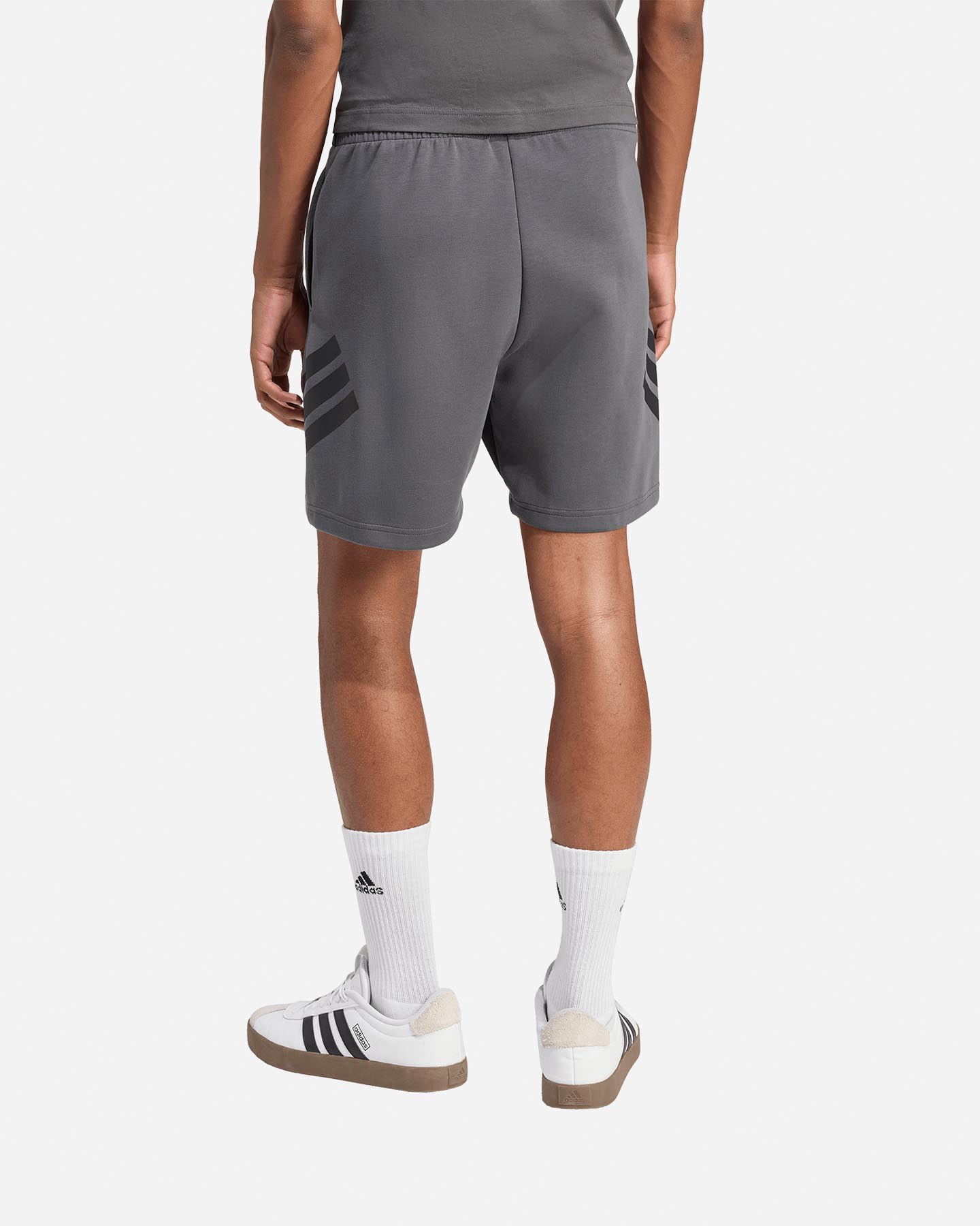 Pantaloncini ADIDAS 3STRIPES M - Grigio - 2 | Cisalfa Sport