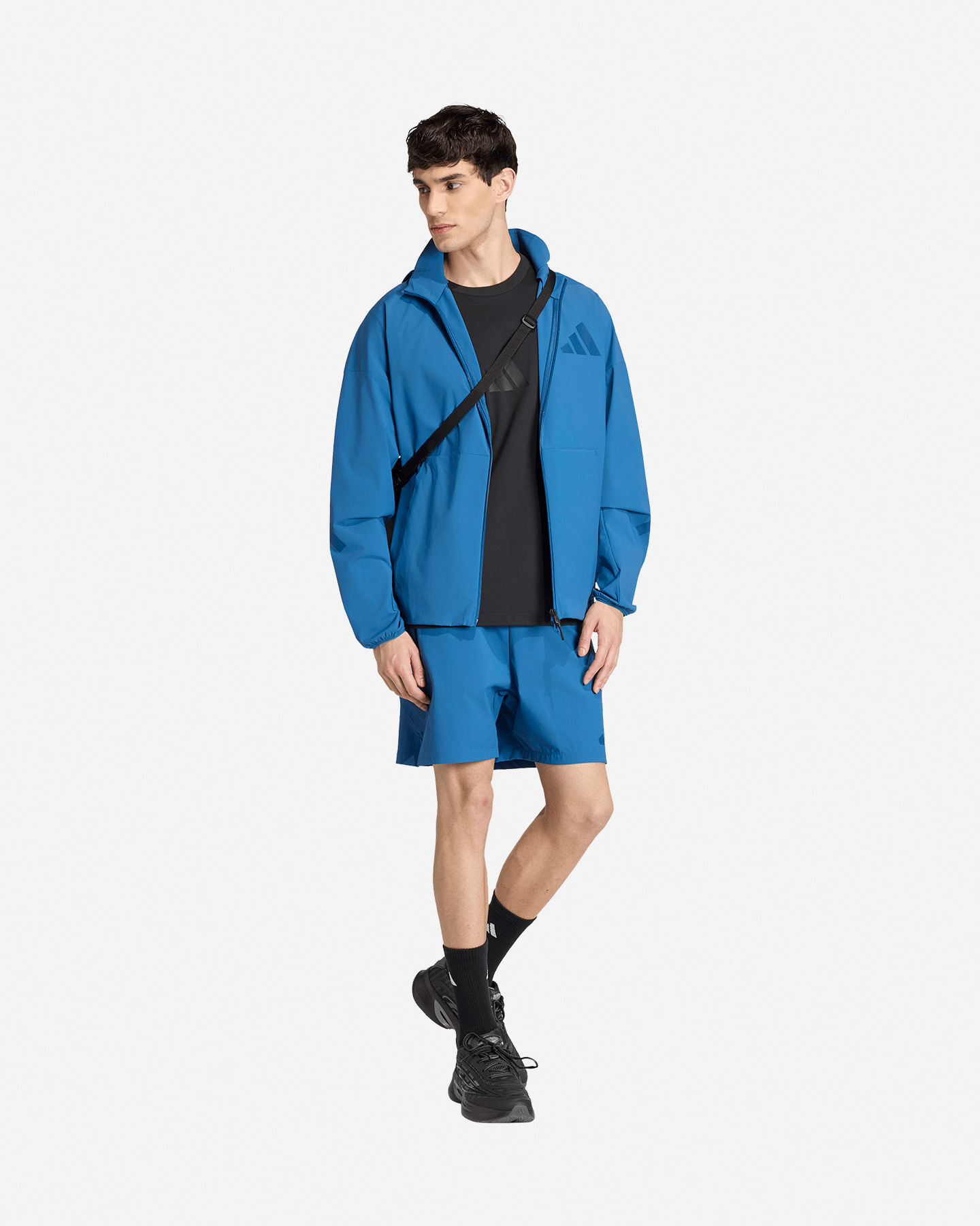 Felpa ADIDAS Z.N.E. M - Blu - 3 | Cisalfa Sport