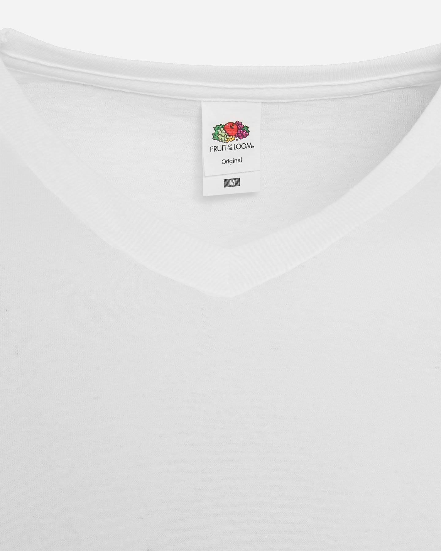 T-shirt FRUIT OF THE LOOM V 3PACK M - Bianco - 2 | Cisalfa Sport