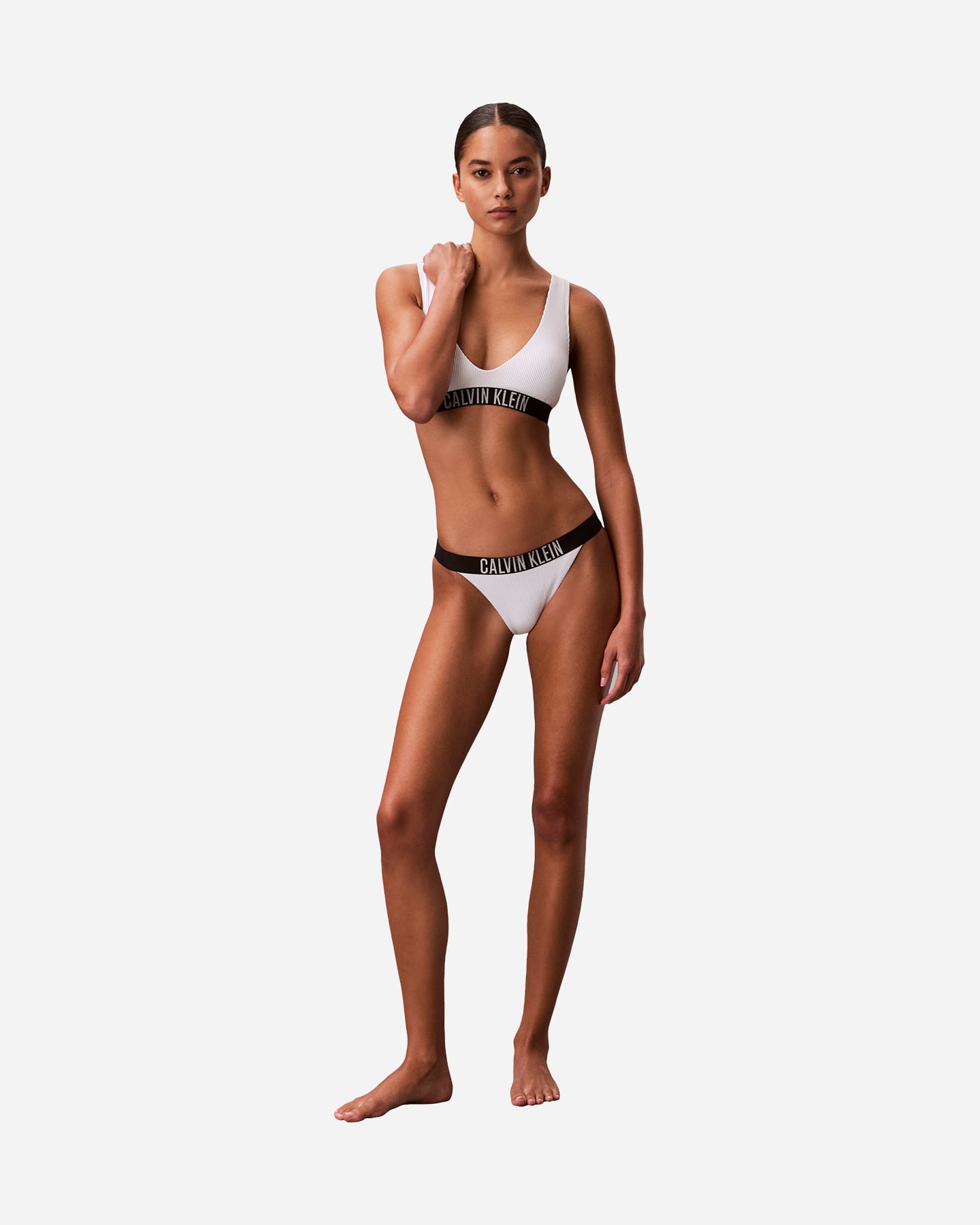 Slip mare CALVIN KLEIN JEANS BASIC W - Bianco - 2 | Cisalfa Sport