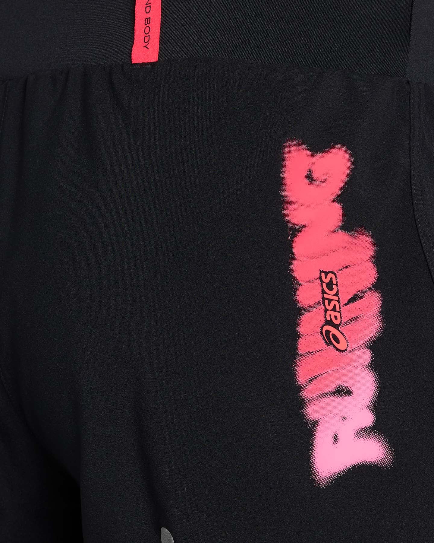 Short running ASICS ROAD GRAPHIC 3.5IN W - Nero - 2 | Cisalfa Sport