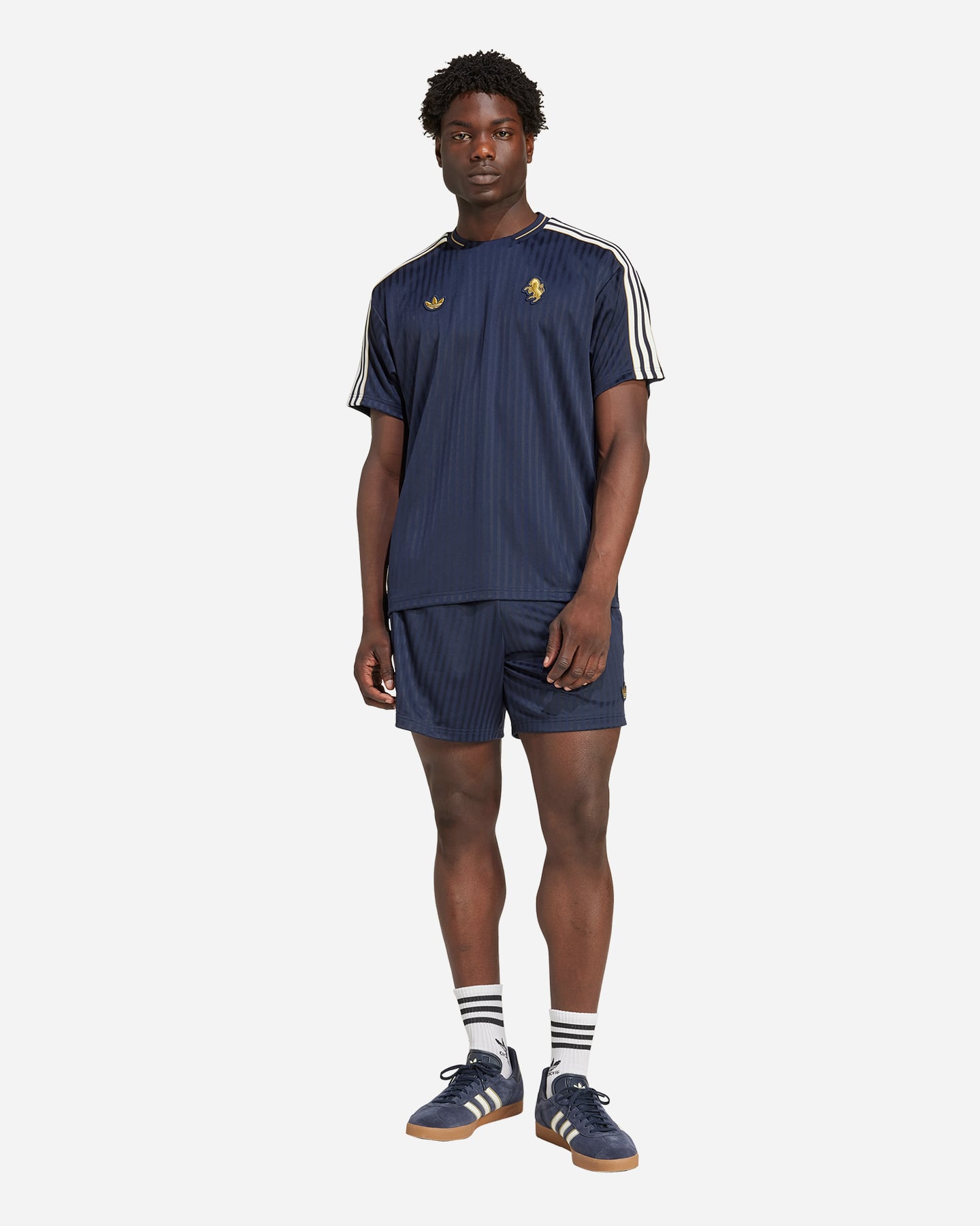 Abbigliamento calcio ufficiale ADIDAS JUVENTUS ICON OG M - Blu - 4 | Cisalfa Sport