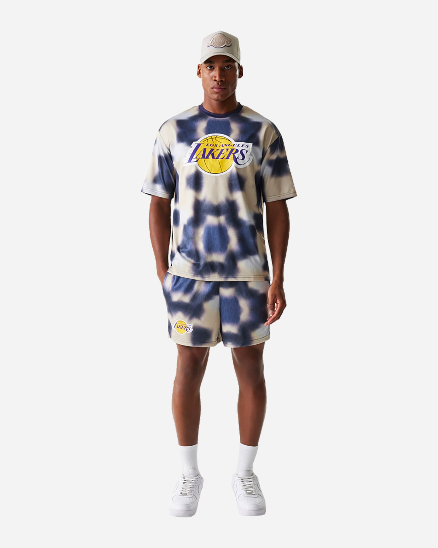 Maglia basket NEW ERA LAKERS M - Beige - 2 | Cisalfa Sport