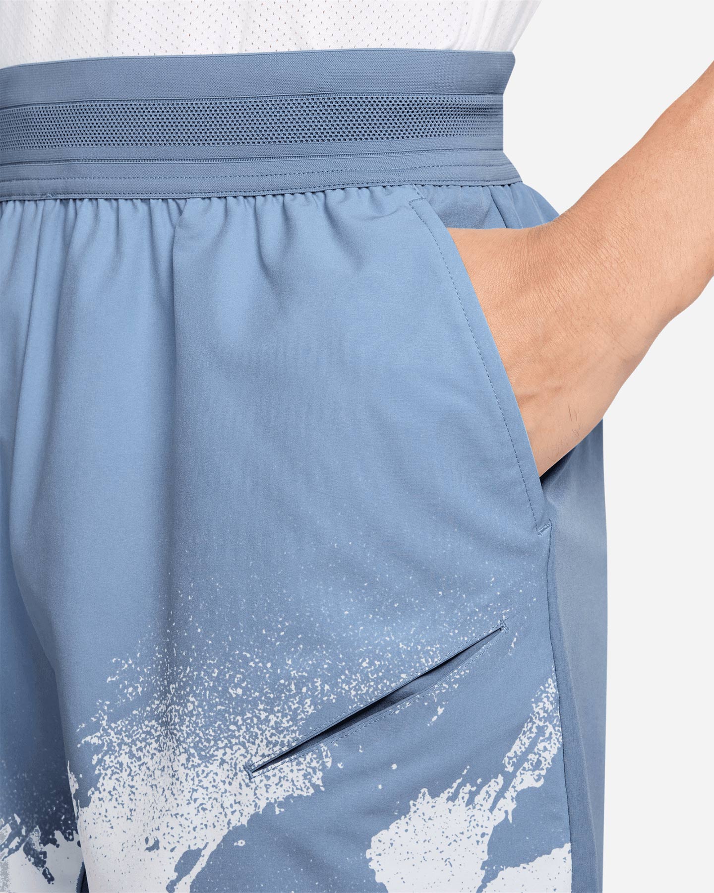 Pantaloncini tennis NIKE YANNIK M - Blu - 5 | Cisalfa Sport