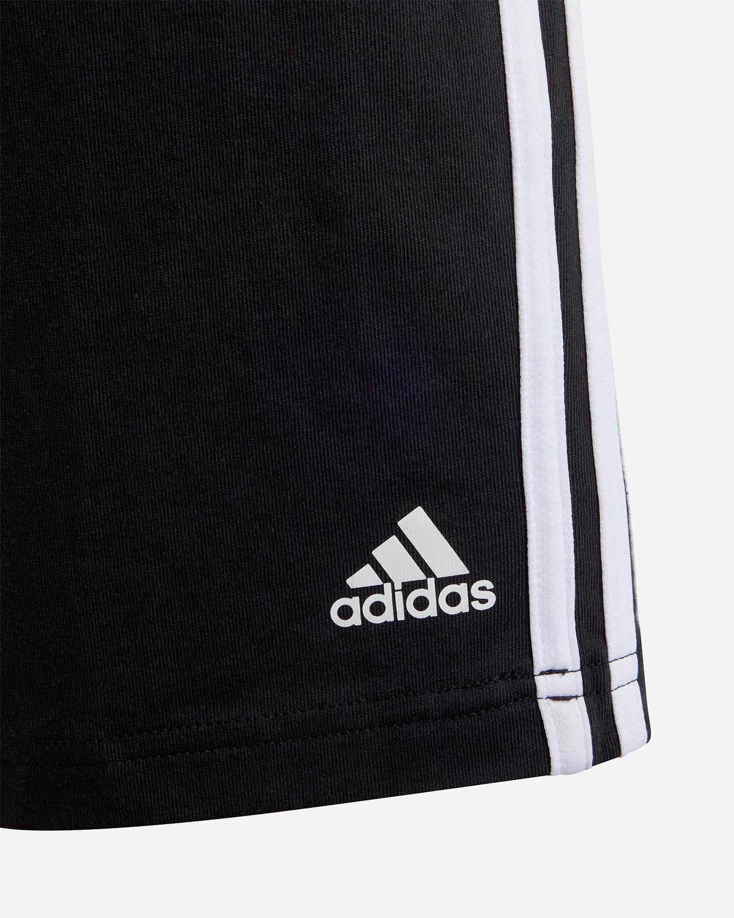 Pantaloncini ADIDAS 3STRIPES JR - Nero - 6 | Cisalfa Sport