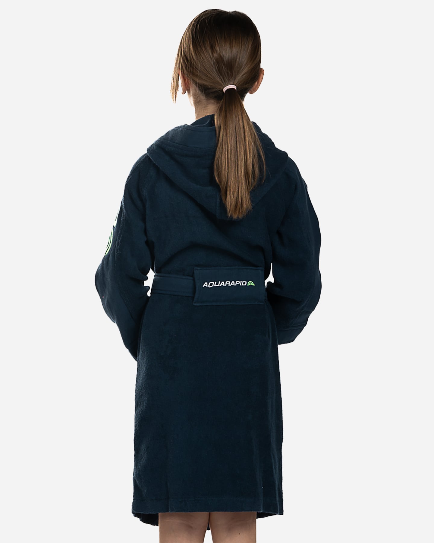 Accappatoio AQUARAPID FENGJ JR - Blu Navy - 2 | Cisalfa Sport