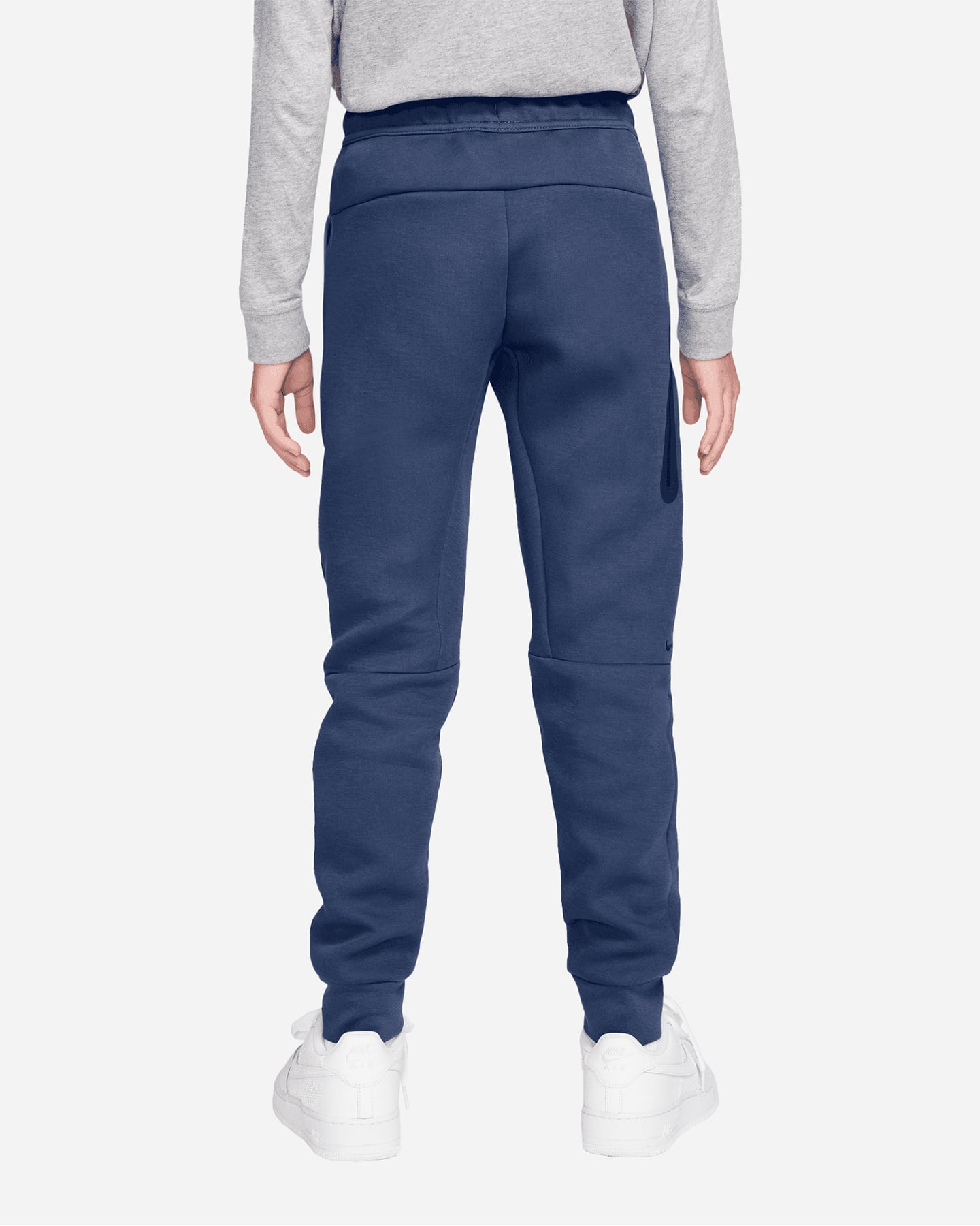 Pantalone NIKE TECH FLEECE 2 JR - Blu Navy - 1 | Cisalfa Sport