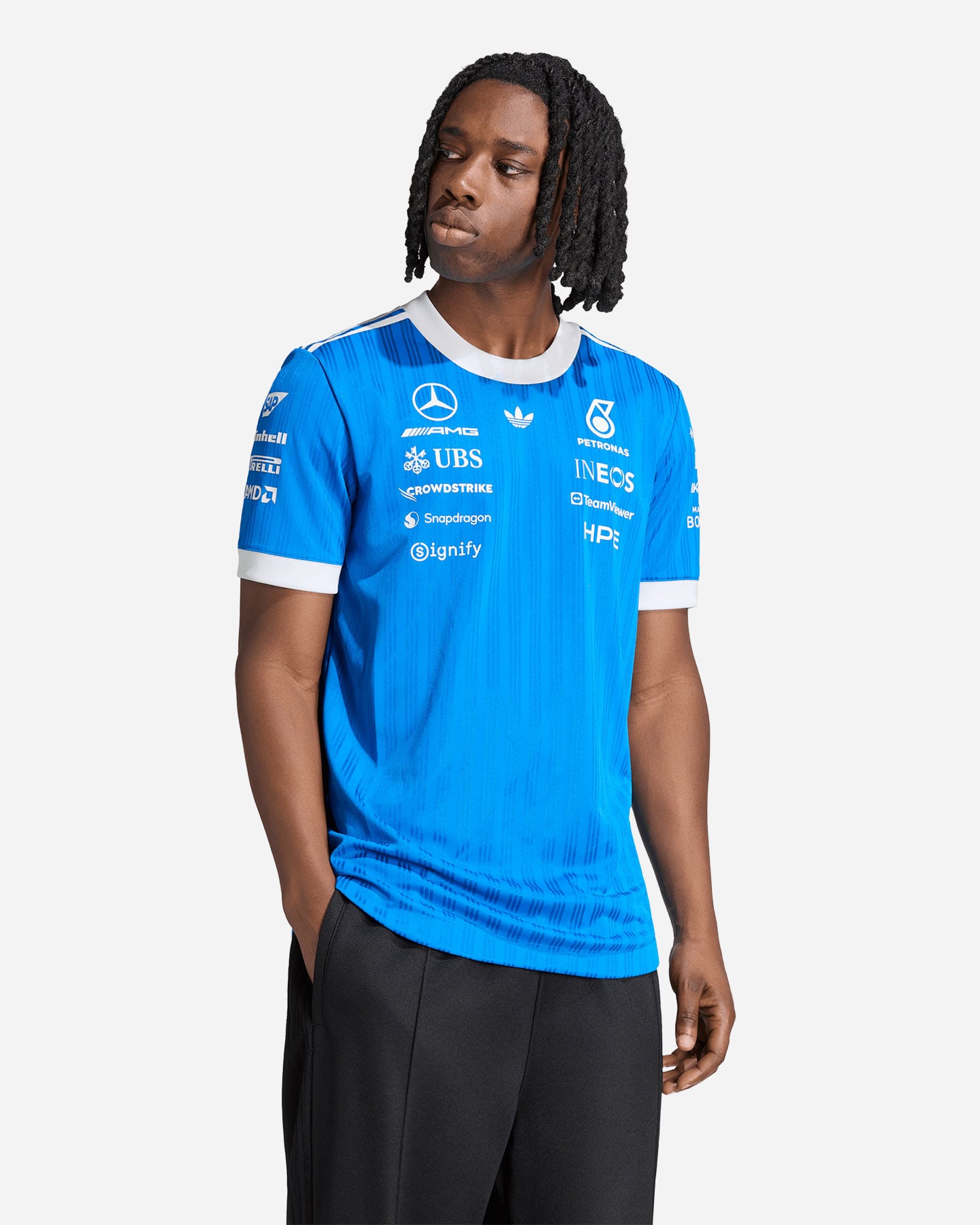 T-shirt ADIDAS ORIGINALS MERCEDES M - Blu - 1 | Cisalfa Sport