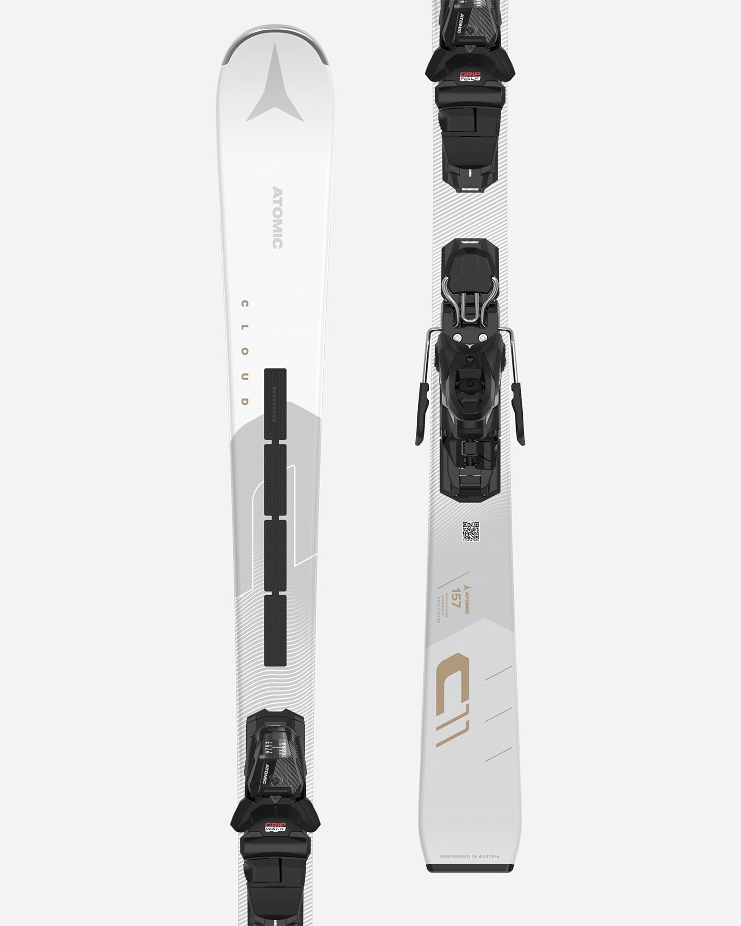 Sci ATOMIC CLOUD C11 REVOSHOCK LGHT + M10 GW W  - Bianco - 4 | Cisalfa Sport